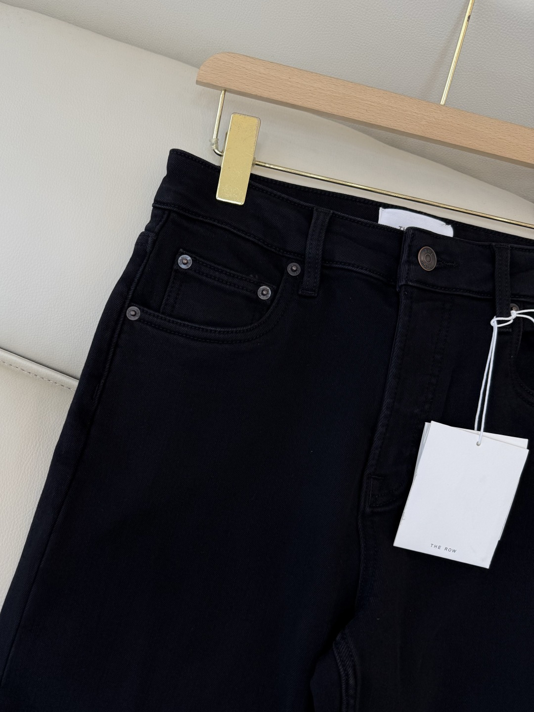 MA009#新款牛仔裤💕The row 水洗牛仔棉牛仔裤 黑色 蓝色 25-30