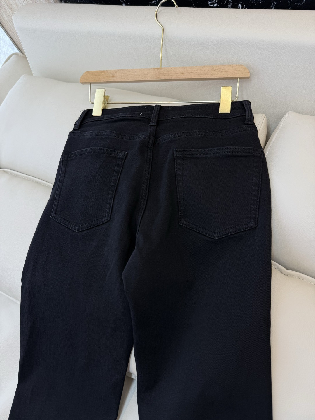 MA009#新款牛仔裤💕The row 水洗牛仔棉牛仔裤 黑色 蓝色 25-30