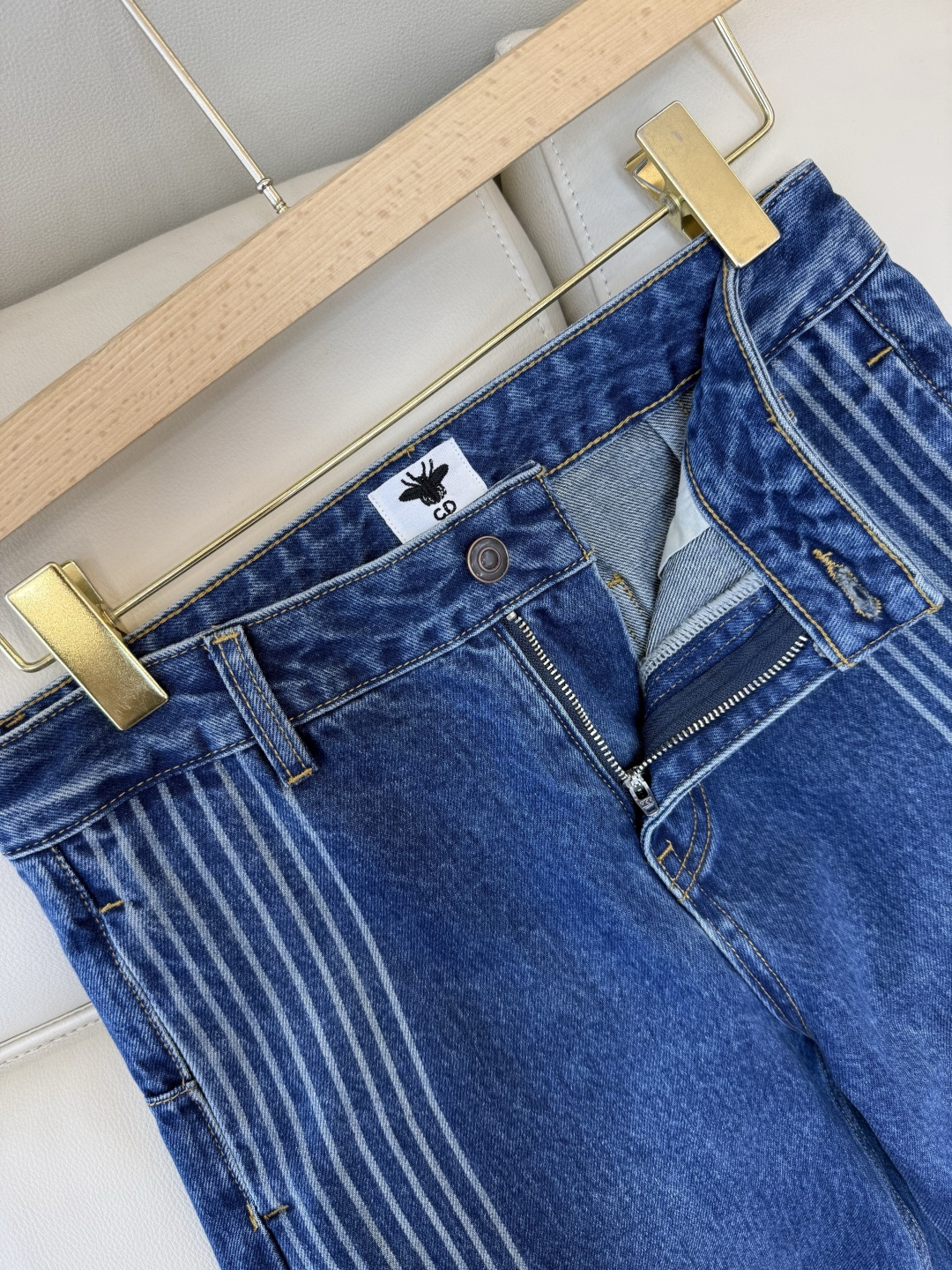 MA001#新款牛仔裤💕Dior 水洗牛仔棉牛仔裤 黑色 蓝色 25-30