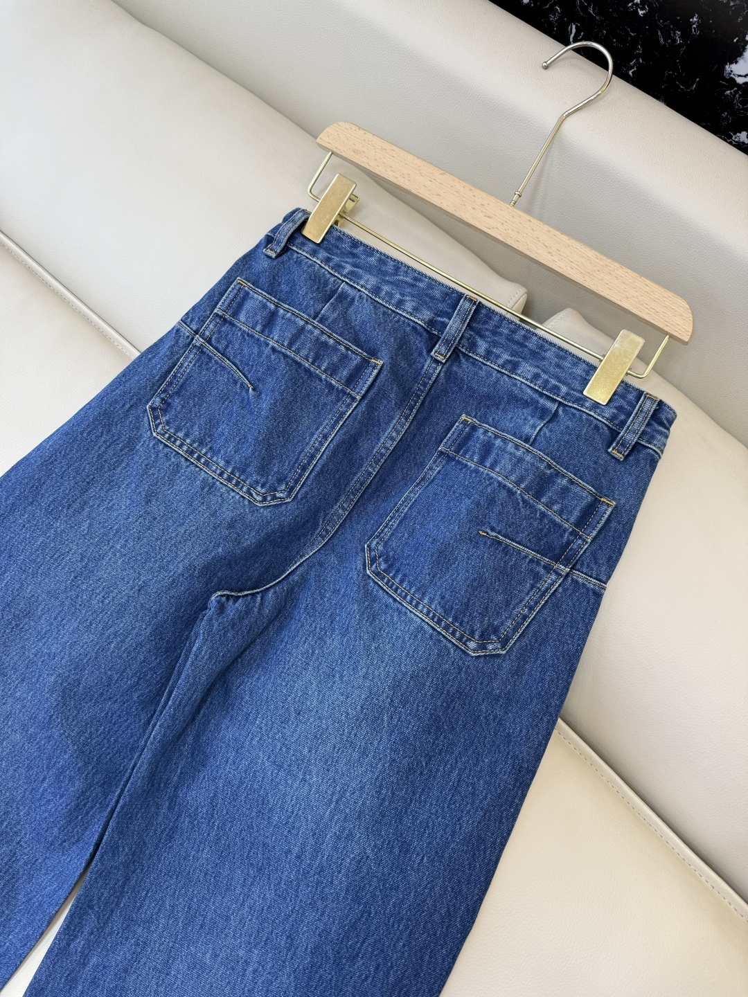 MA001#新款牛仔裤💕Dior 水洗牛仔棉牛仔裤 黑色 蓝色 25-30