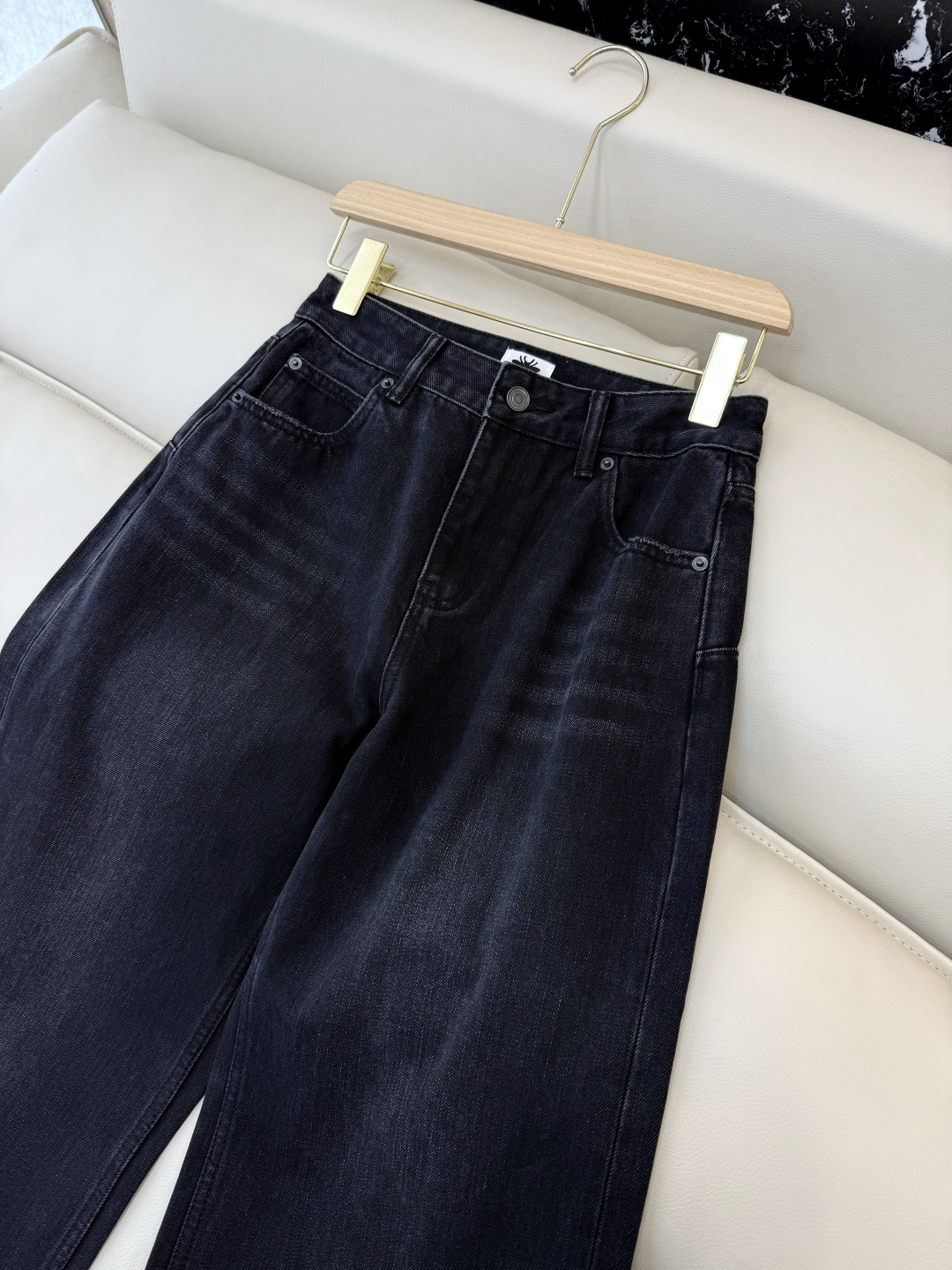 MA004#新款牛仔裤💕Dior 水洗牛仔棉牛仔裤 黑色 25-30