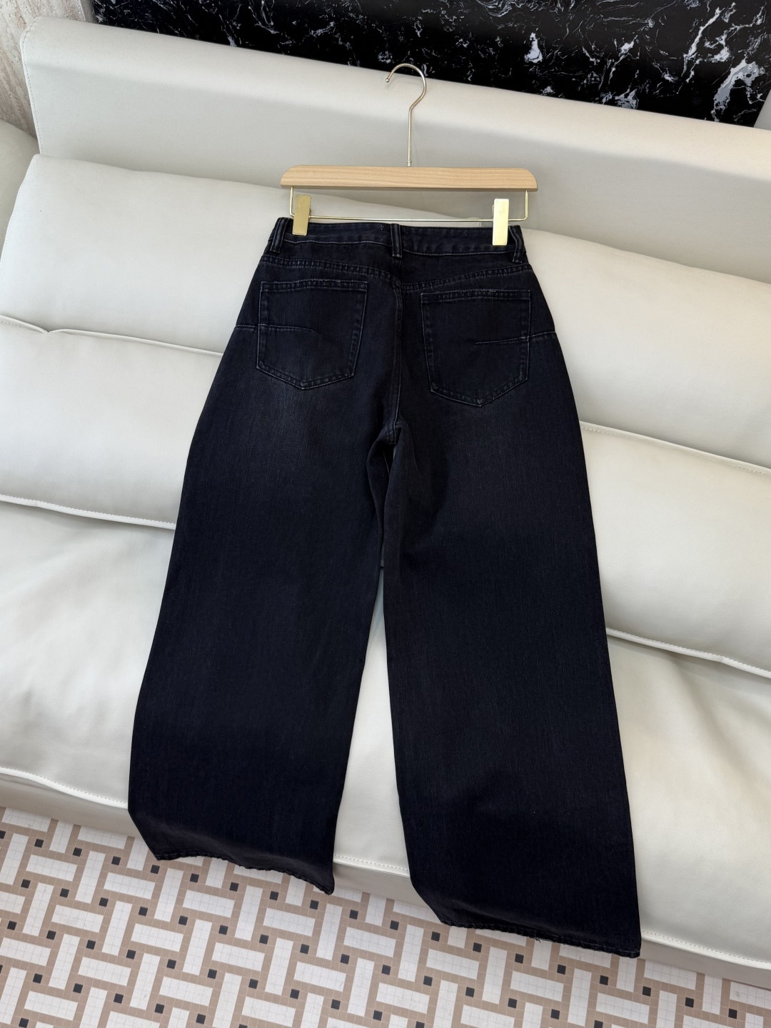 MA004#新款牛仔裤💕Dior 水洗牛仔棉牛仔裤 黑色 25-30