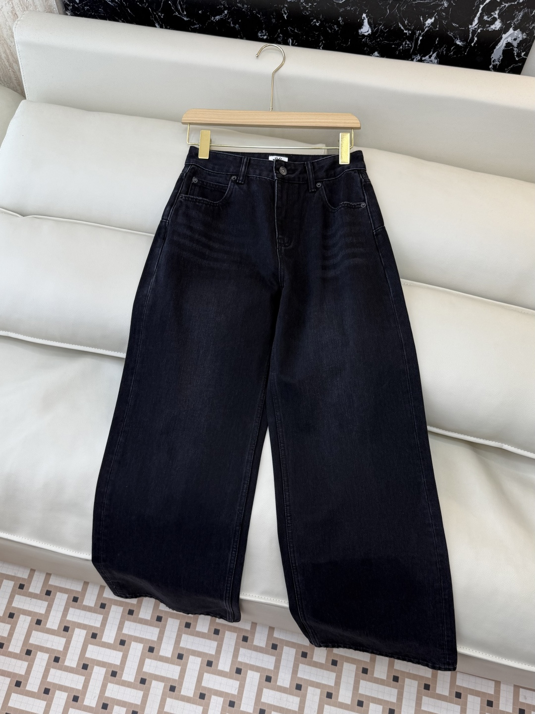 MA004#新款牛仔裤💕Dior 水洗牛仔棉牛仔裤 黑色 25-30