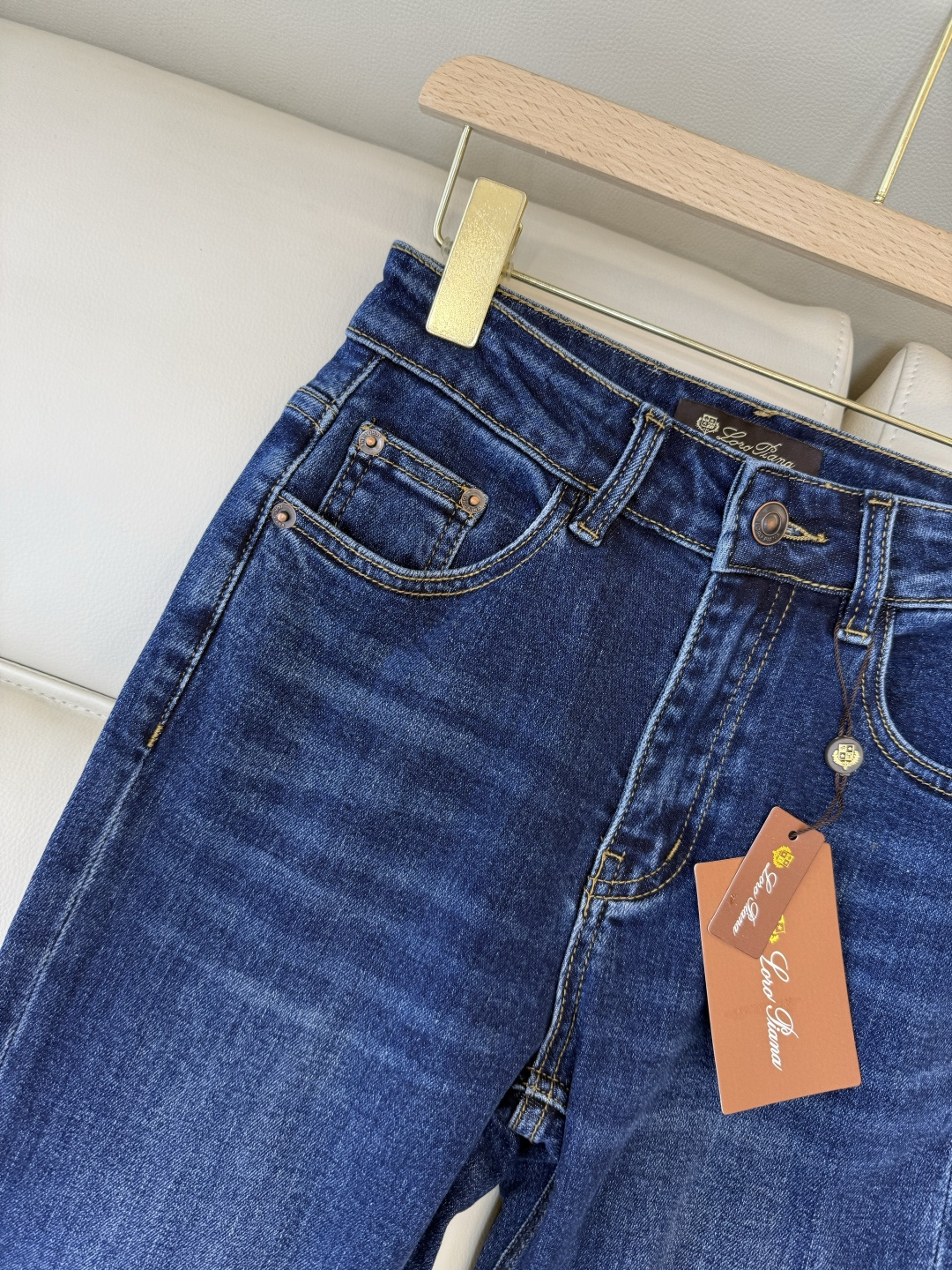 NZ016#新款牛仔裤💕LP 超舒适 绣花款logo 直筒 牛仔裤 26/27/28/29