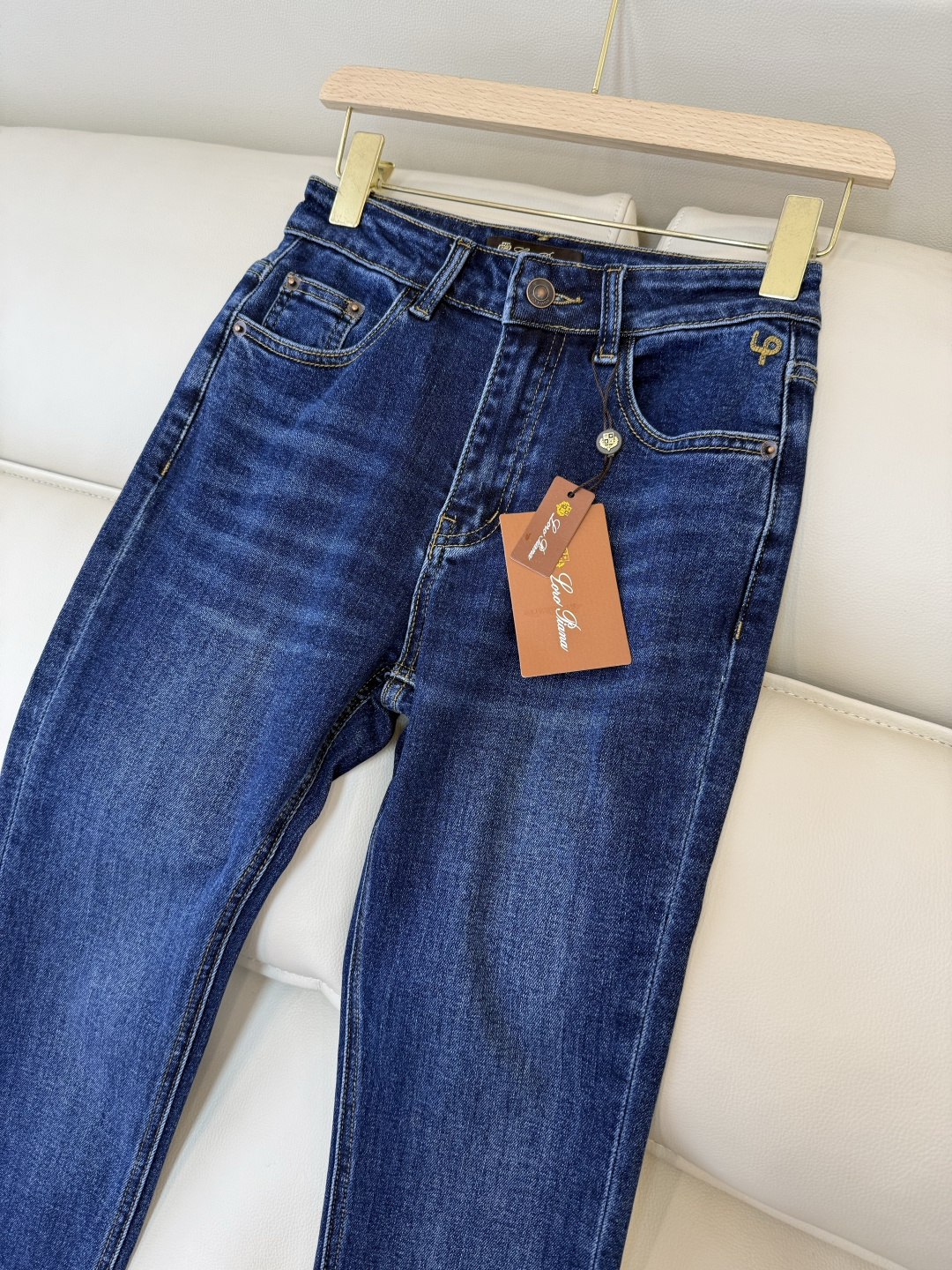 NZ016#新款牛仔裤💕LP 超舒适 绣花款logo 直筒 牛仔裤 26/27/28/29