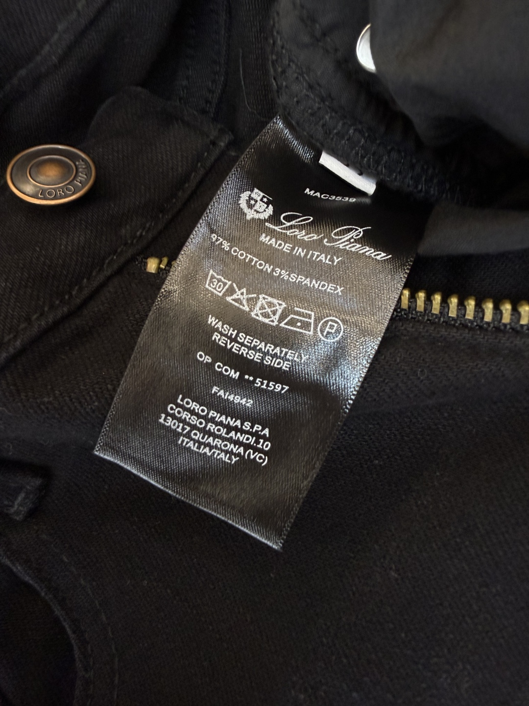 NZ017#新款牛仔裤💕LP 超舒适 绣花款logo 直筒 牛仔裤 黑色 蓝色 26/27/28/29