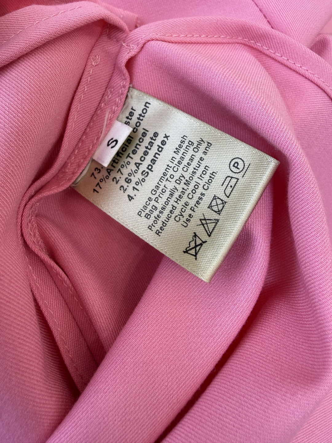 XF048#新款套装💕桃粉色 长袖衬衫➕长裤套装 粉色 SMLXL