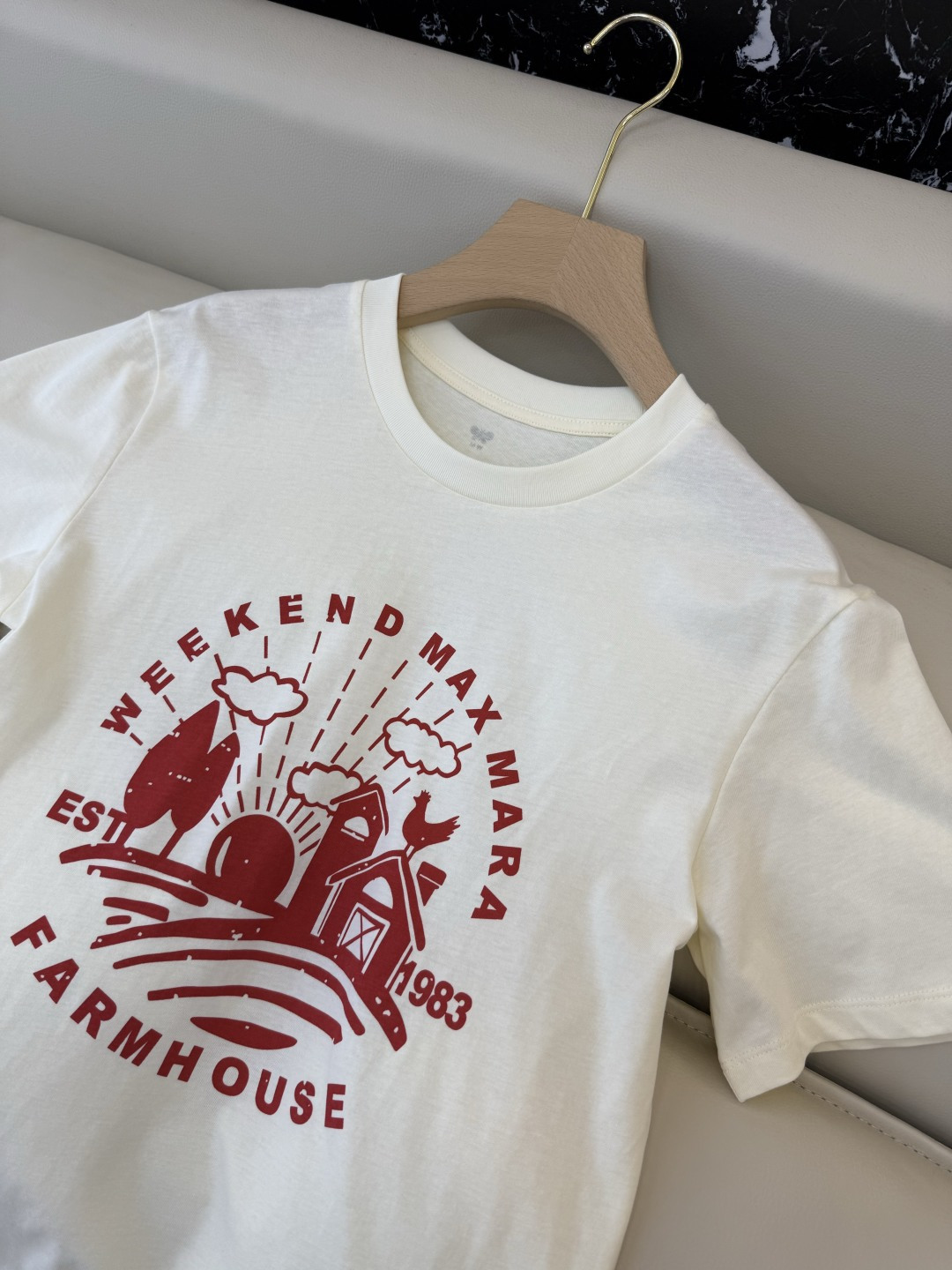 CK043#新款T恤💕Max weekend 印花字母logo 短袖T恤 SML