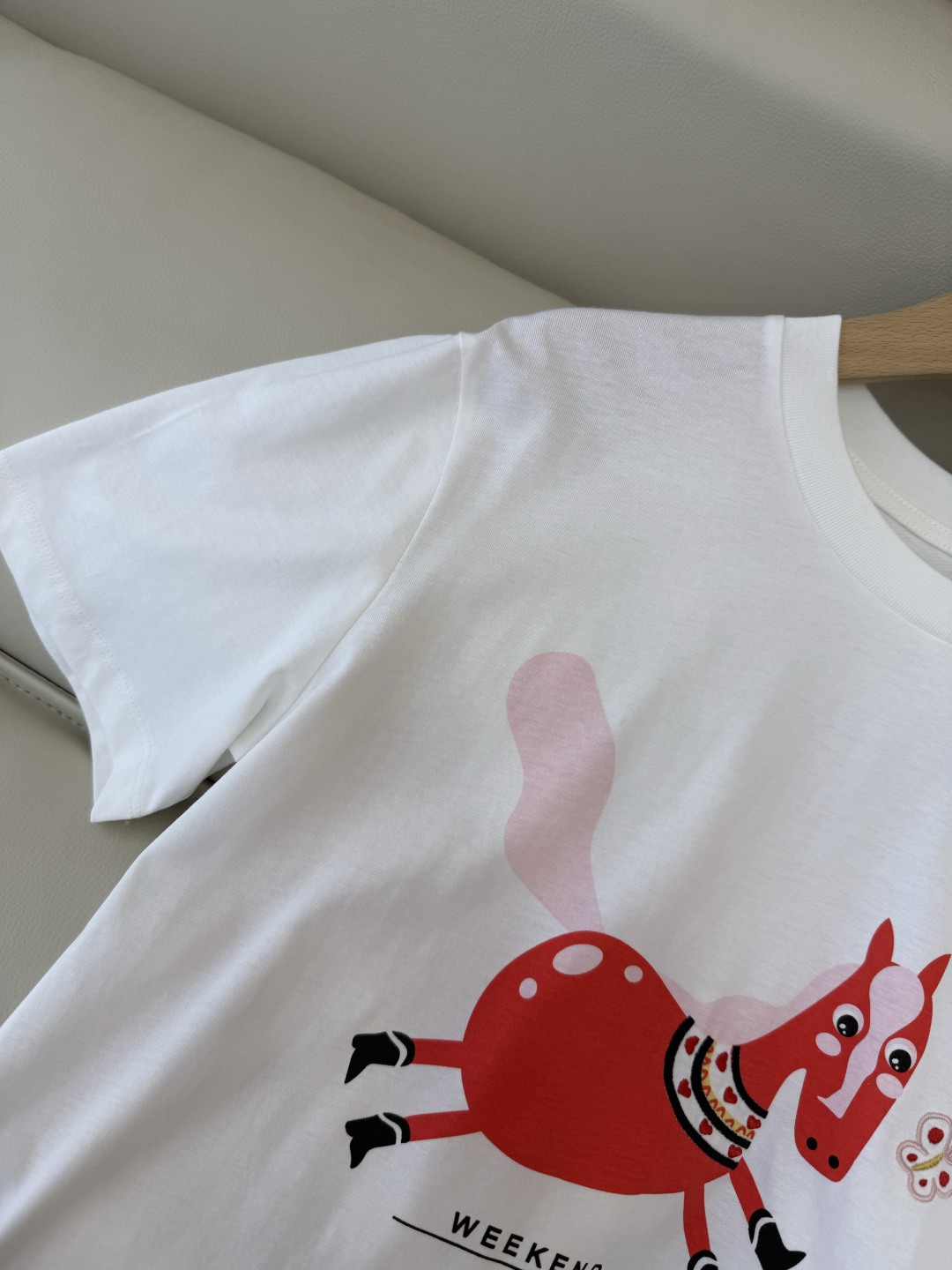 CK045#新款T恤💕Max weekend 小马印花字母logo 短袖T恤 SML