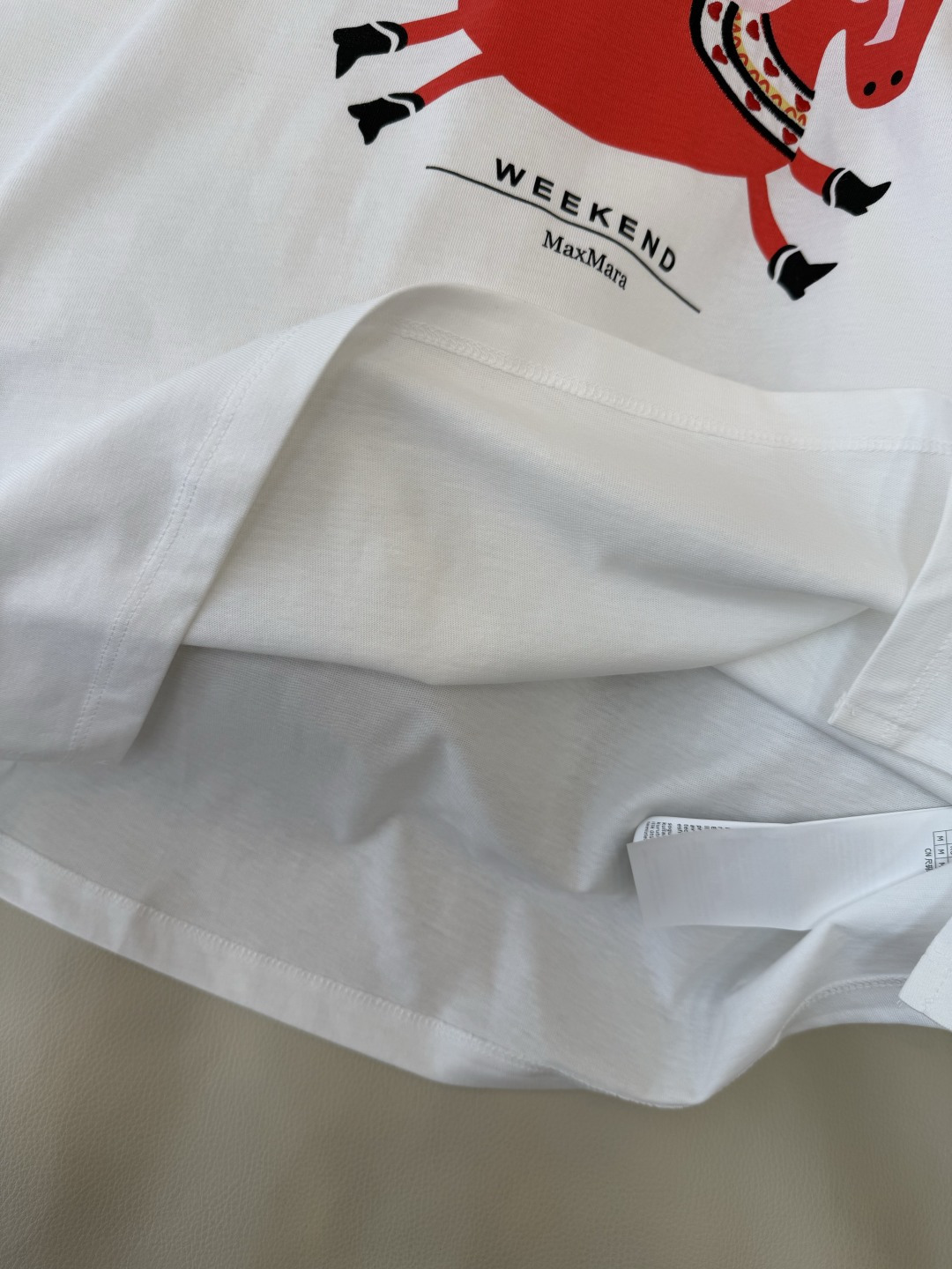 CK045#新款T恤💕Max weekend 小马印花字母logo 短袖T恤 SML