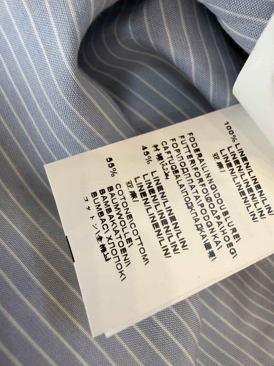 QD07969#新款外套🌾BC 45% 亚麻 珠片纱 夹克长袖外套 灰色 SMLXL