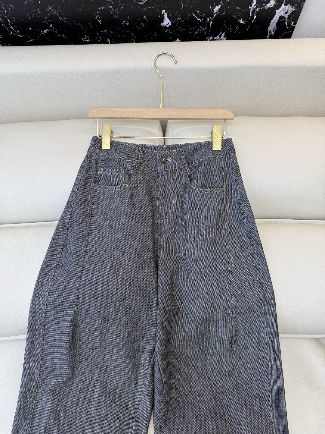 SY007+009#新款套装‼️BC 37%亚麻长袖外套➕长裤套装 灰色 SML XL