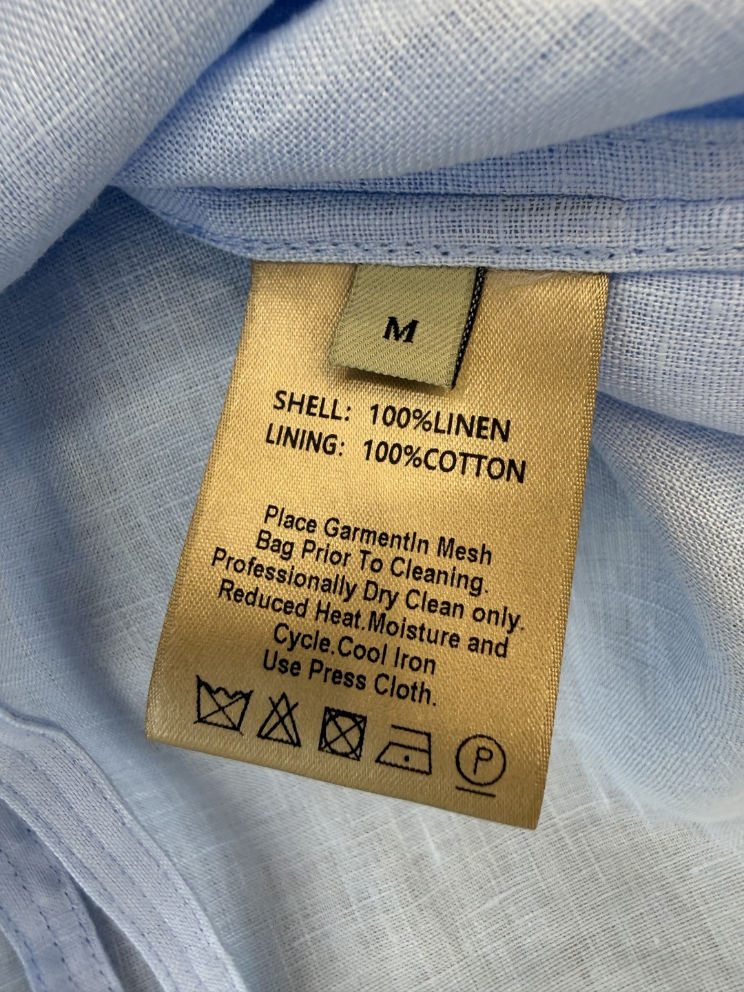 XM002#新款衬衫💕zimm 重工刺绣钉珠 长袖亚麻 衬衫 白色 蓝色 SMLXL