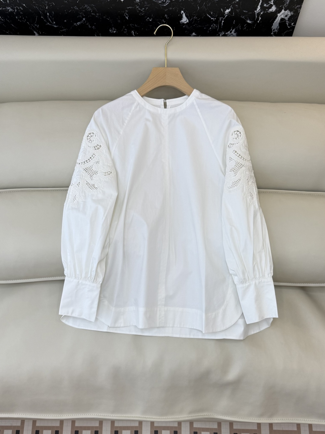 NO:694083,ES005# New Shirt P ES Embroidery Hollow Embroidery Long Sleeve Shirt Beige White SML,,shirts,19860909ES005#新款衬衫P ES 刺绣镂空 绣花 长袖衬衫 米黄色 白色 SML,,shirts,,Women's clothing