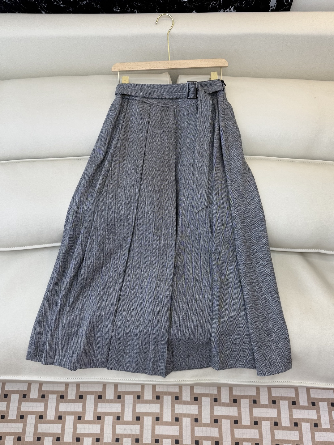 NO:694061,QD7985# new skirt BC 51 wool long skirt pleated skirt gray brown SMLXL,,skirts,19860909QD7985#新款半裙 BC 51 羊毛 长半裙 百褶裙 灰色 咖色 SMLXL,,skirts,,Women's clothing