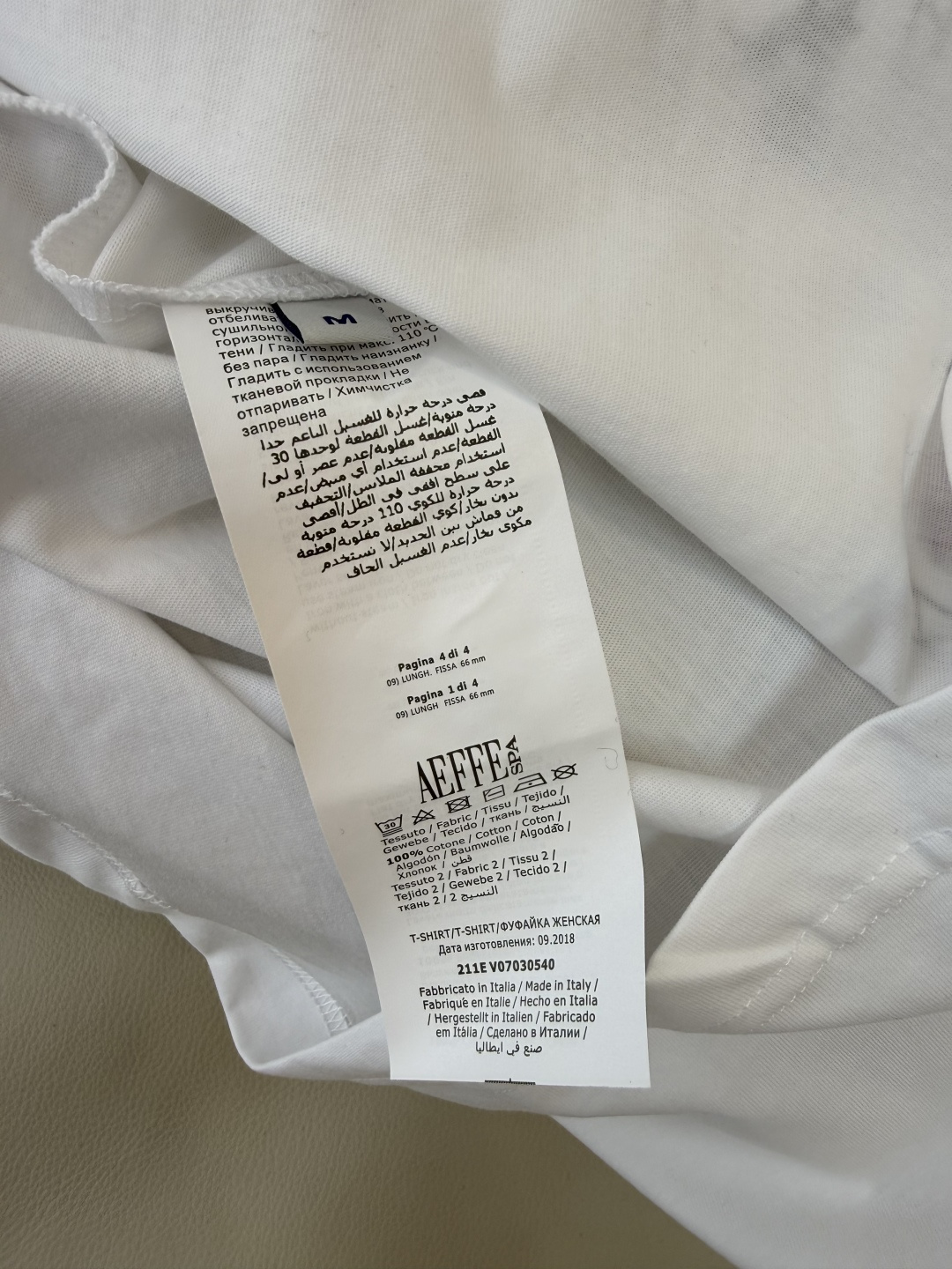 QG0144#新款T恤💕moschino 大鹅印花🦢 短袖T恤 SML