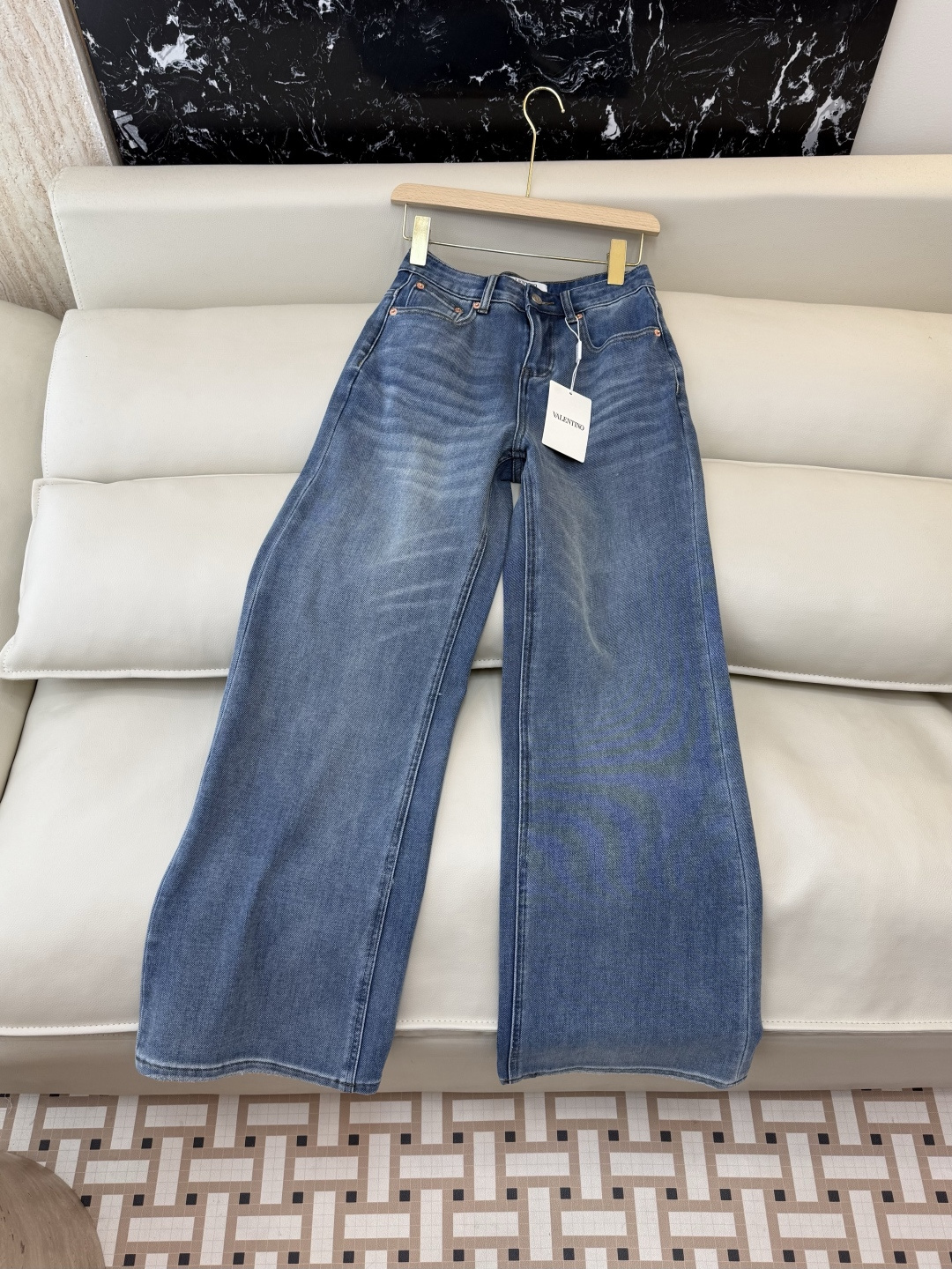 CK038#牛仔裤新款💕Valentino 显瘦显腿长 弹力棉 牛仔裤 S-XL