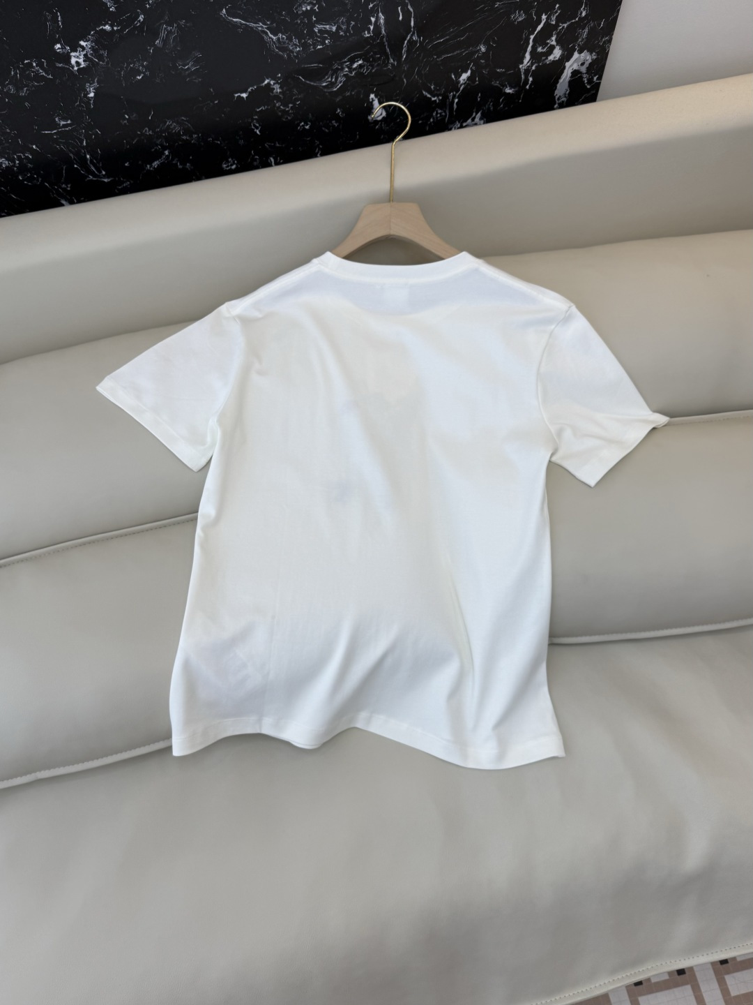 QG0142#新款T恤💕dior 顶级版 85% 棉 15% 麻 四叶草🍀花卉印花刺绣小蜜蜂 短袖T恤 