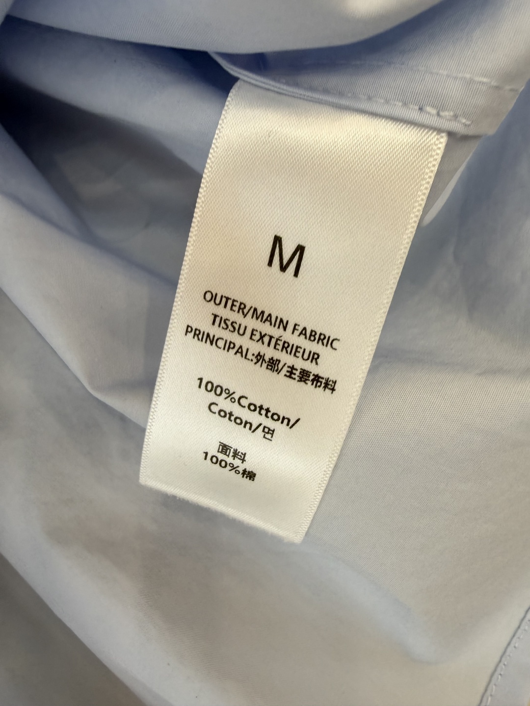 AD050#长袖衬衫‼️Prada 手工钉钻 长袖衬衫 粉色 蓝色 白色 SML