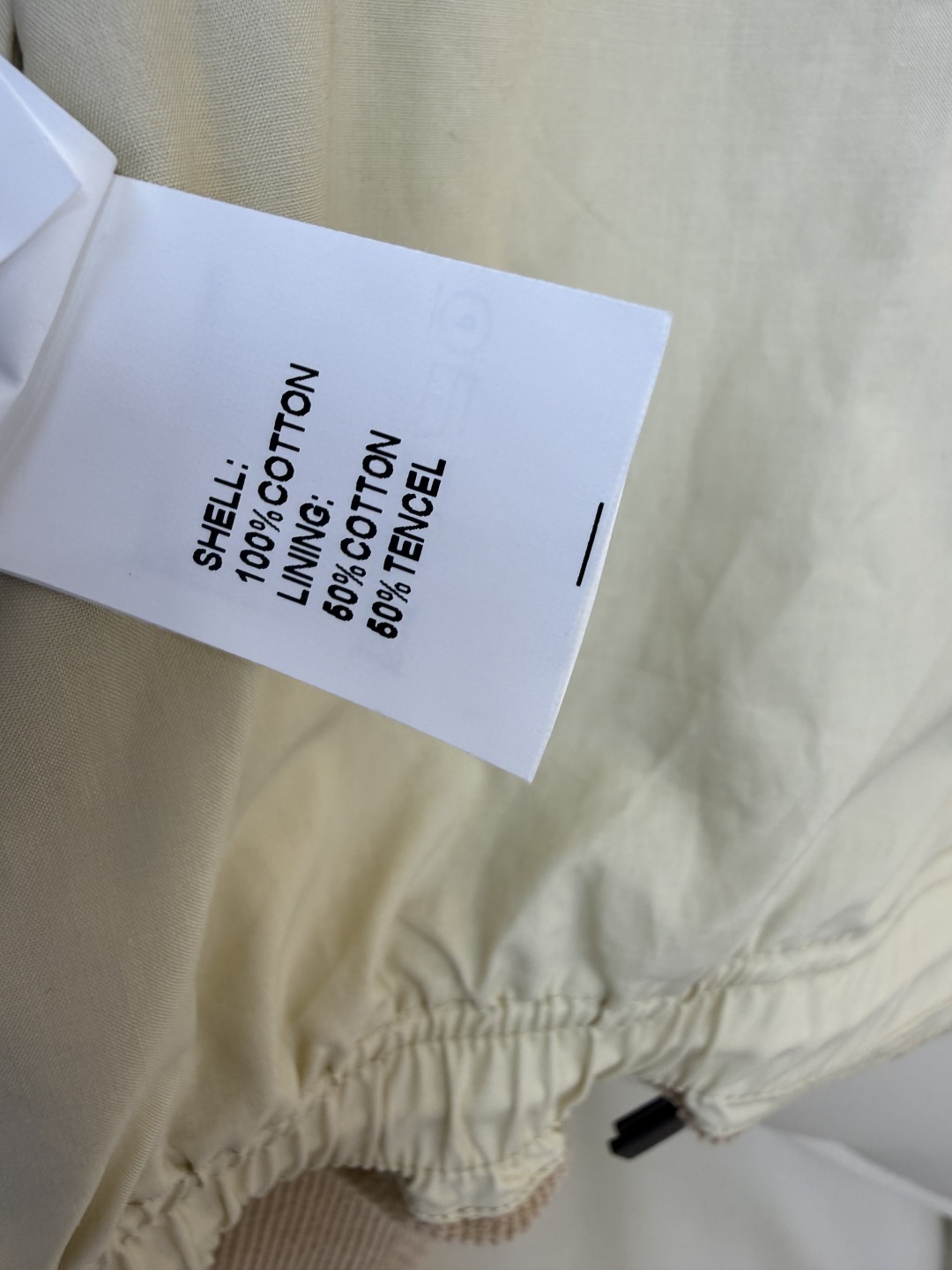 QGL038#新款外套💕BC 灯芯绒拉链外套 杏色 SML