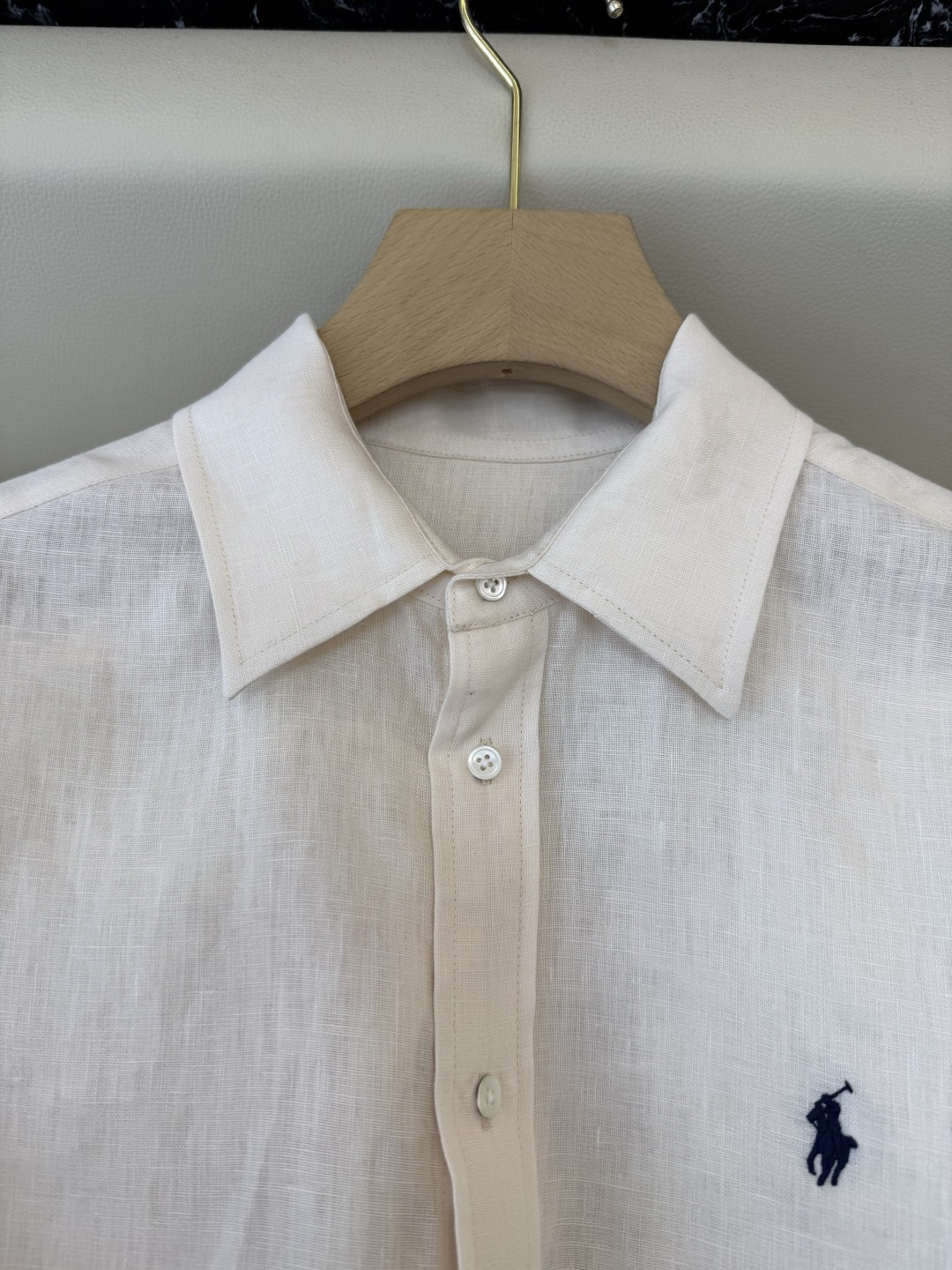 QD7999#新款衬衫💕Polo 劳夫劳伦 100% 亚麻顶级版长袖衬衫 多色 SMLXL