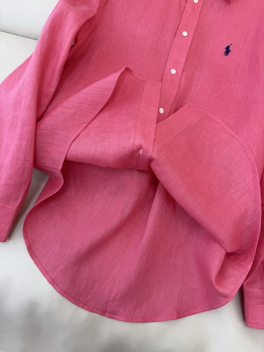 QD7999#新款衬衫💕Polo 劳夫劳伦 100% 亚麻顶级版长袖衬衫 多色 SMLXL