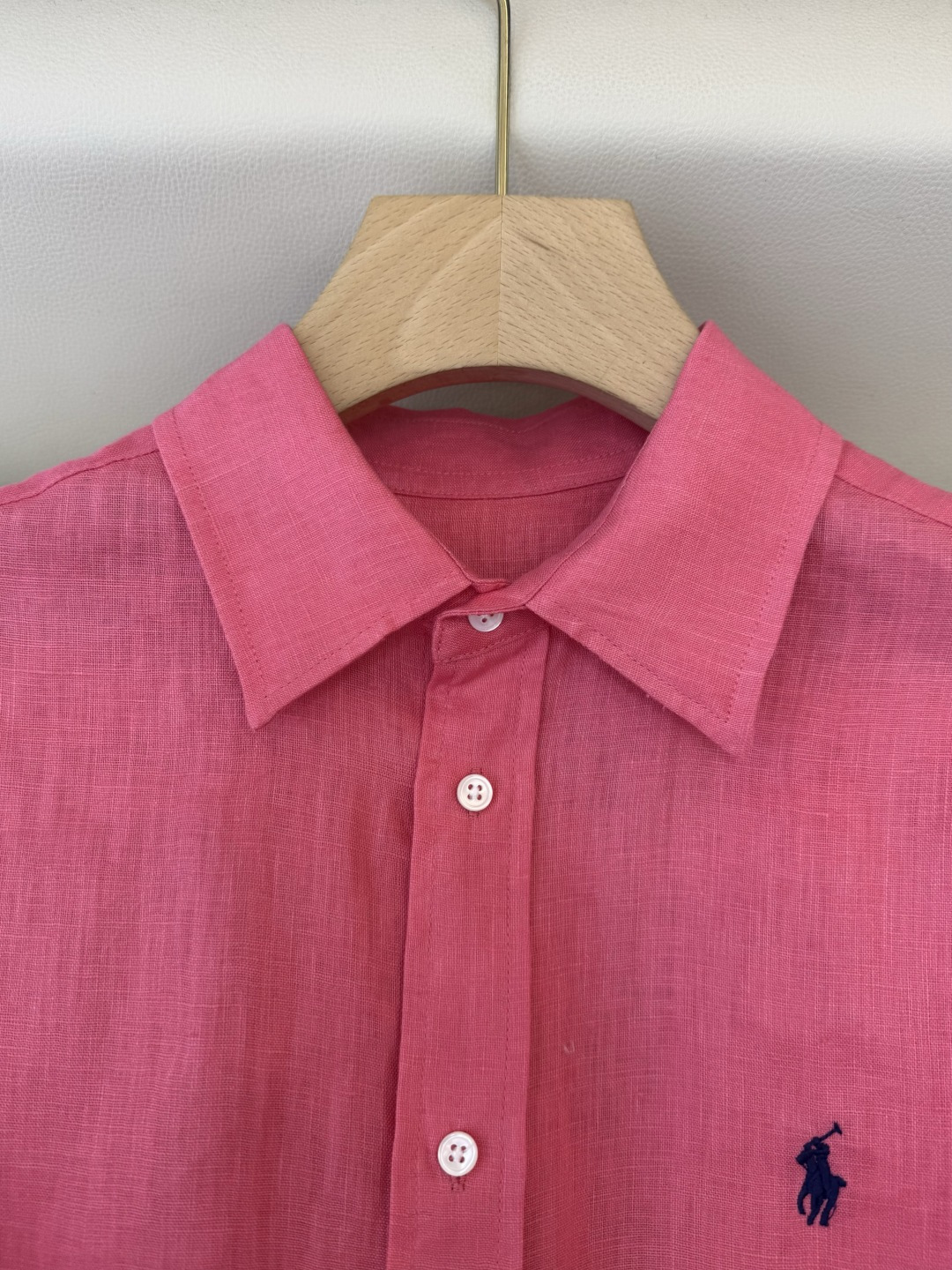 QD7999#新款衬衫💕Polo 劳夫劳伦 100% 亚麻顶级版长袖衬衫 多色 SMLXL