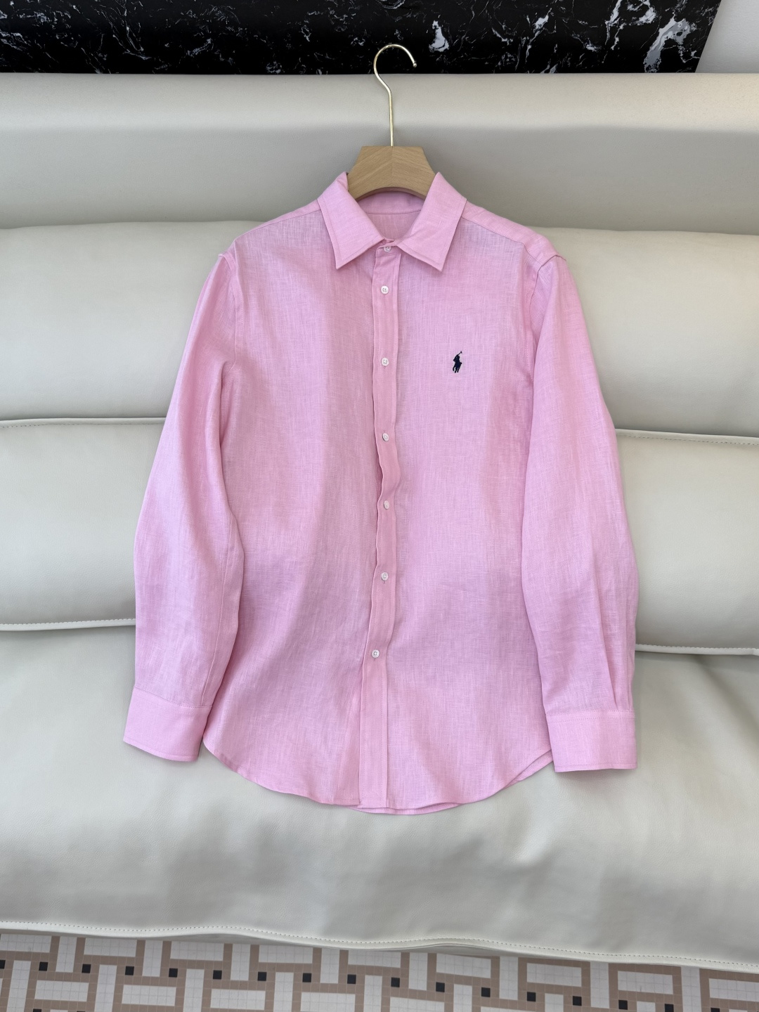 NO:715612,QD7999# new shirt P Polo Laurel linen top version long-sleeved shirt multi-color SMLXL,,shirts,19860909QD7999#新款衬衫P Polo 劳夫劳伦亚麻顶级版长袖衬衫 多色 SMLXL,,shirts,,Women's clothing