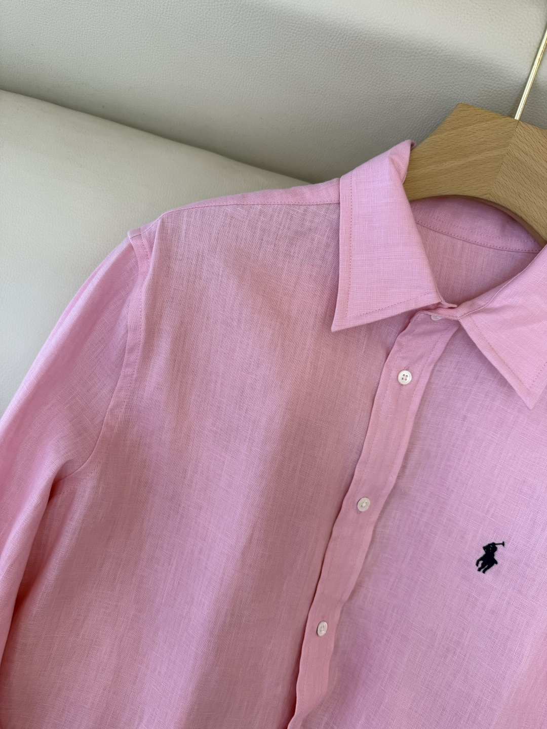 QD7999#新款衬衫💕Polo 劳夫劳伦 100% 亚麻顶级版长袖衬衫 多色 SMLXL