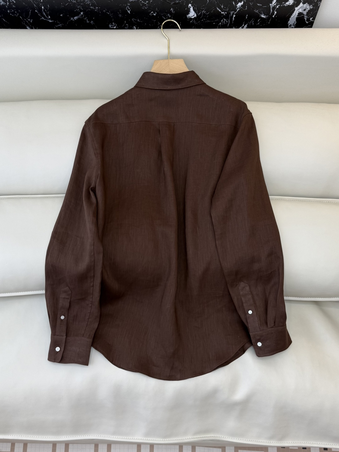 QD7999#新款衬衫💕Polo 劳夫劳伦 100% 亚麻顶级版长袖衬衫 多色 SMLXL