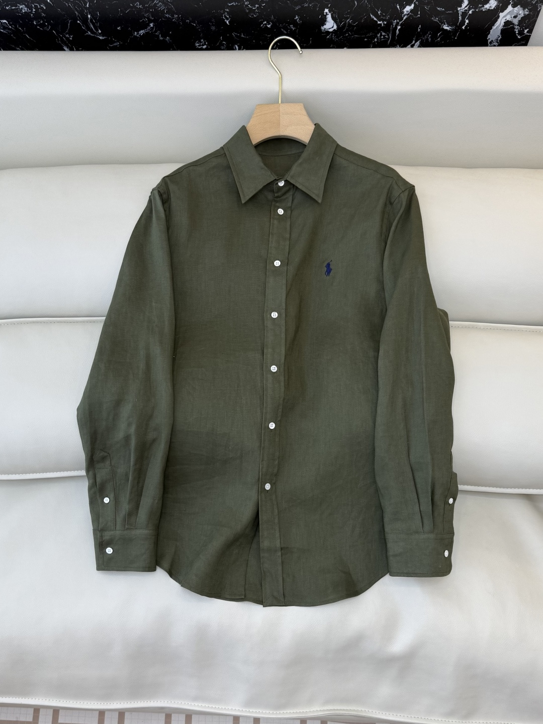 NO:715597,QD7999# new shirt Polo Laurel linen top version long-sleeved shirt multi-color SMLXL,,shirts,19860909QD7999#新款衬衫 Polo 劳夫劳伦亚麻顶级版长袖衬衫 多色 SMLXL,,shirts,,Women's clothing