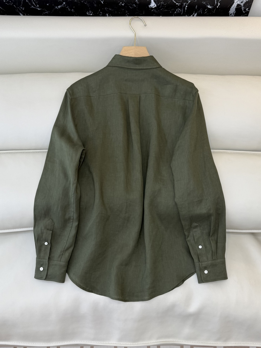 QD7999#新款衬衫💕Polo 劳夫劳伦 100% 亚麻顶级版长袖衬衫 多色 SMLXL