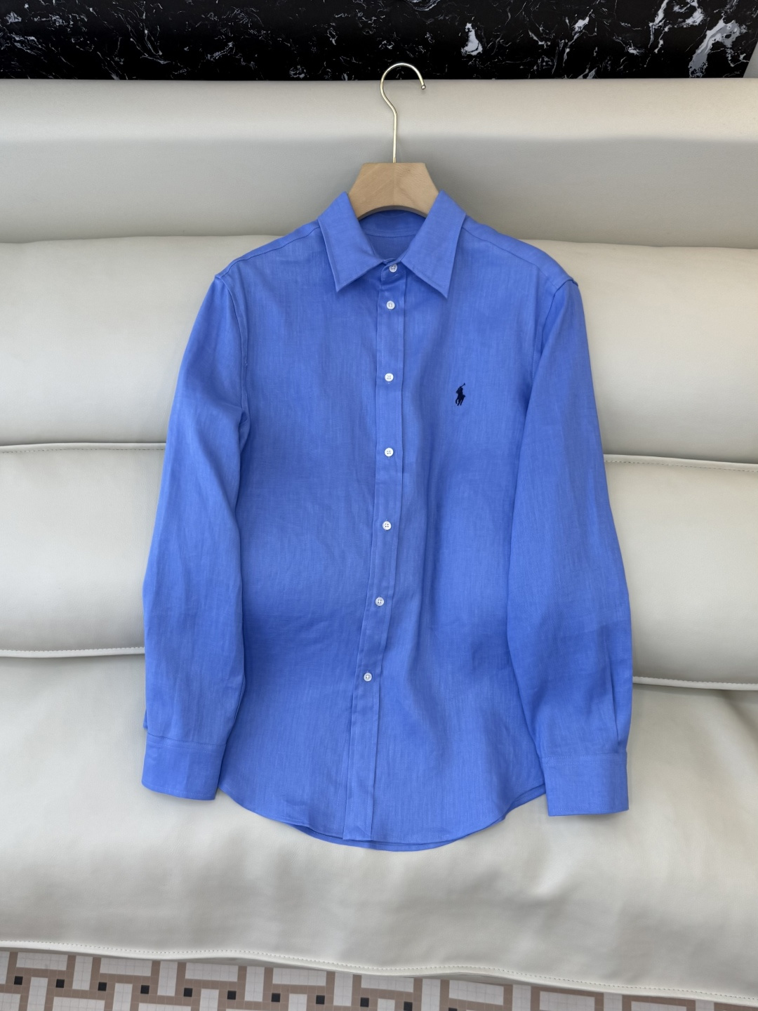 NO:715606,QD7999# new shirt Polo Laurel linen top version long-sleeved shirt multi-color SMLXL,,shirts,19860909QD7999#新款衬衫 Polo 劳夫劳伦亚麻顶级版长袖衬衫 多色 SMLXL,,shirts,,Women's clothing