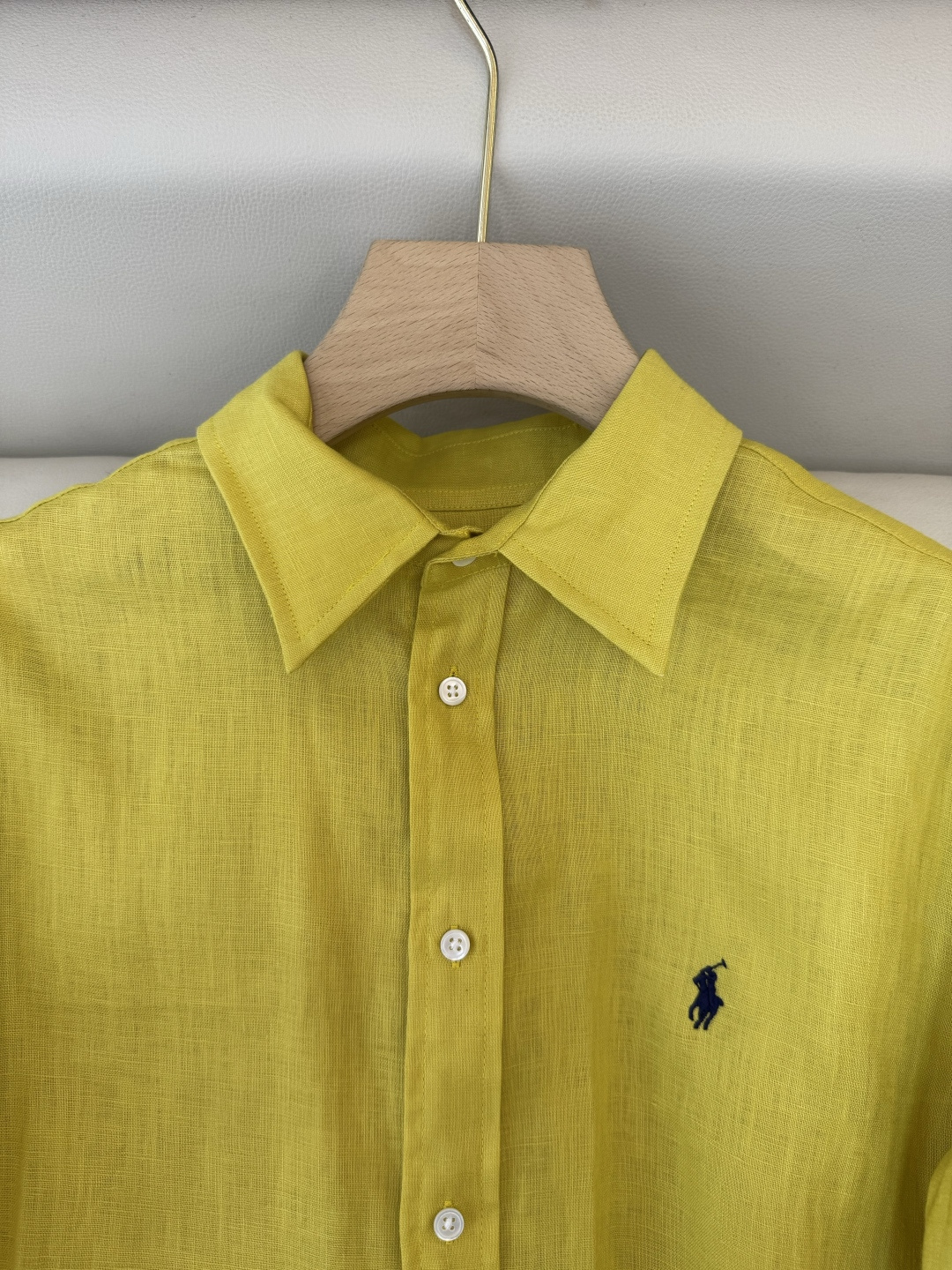 QD7999#新款衬衫💕Polo 劳夫劳伦 100% 亚麻顶级版长袖衬衫 多色 SMLXL