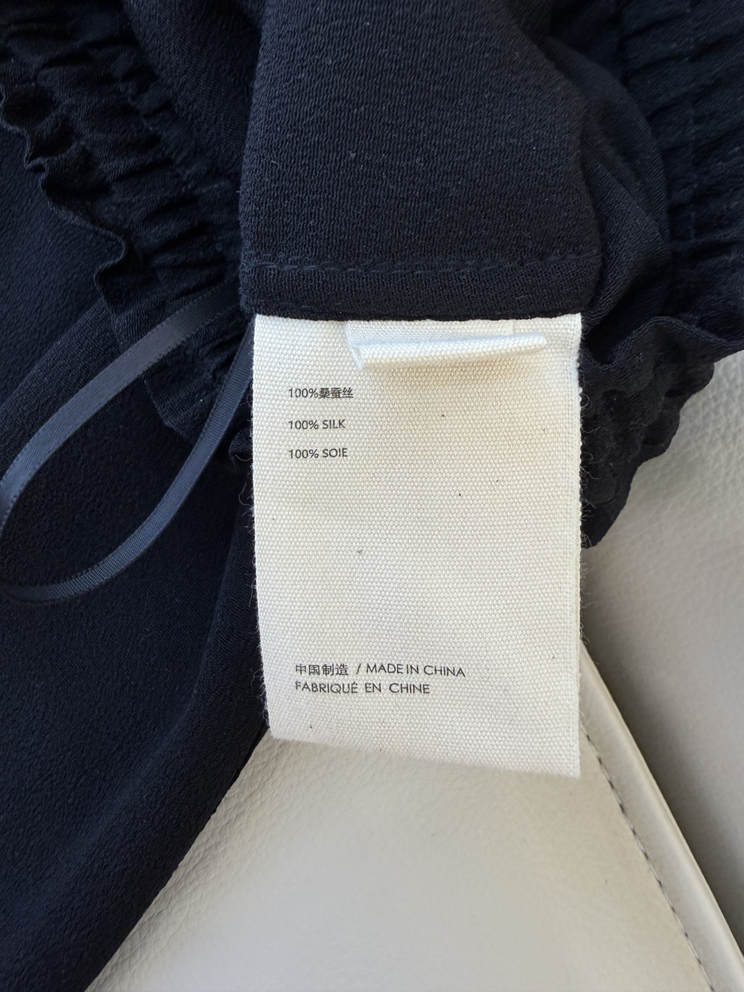 QD7993#新款裤子💕ICICLE 之禾 100% 真丝鬼绉阔腿长裤 SMLXL