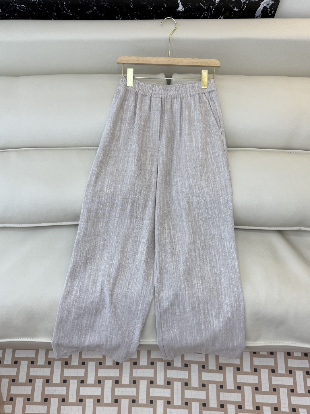 NO:715353,QD7982#New Pants BC Yulu Linen Old Money Style Wide Leg Linen Pants SML XL,,19860909QD7982#新款裤子 BC 雨露麻 老钱风 阔腿亚麻长裤 SML XL,,,Women's clothing