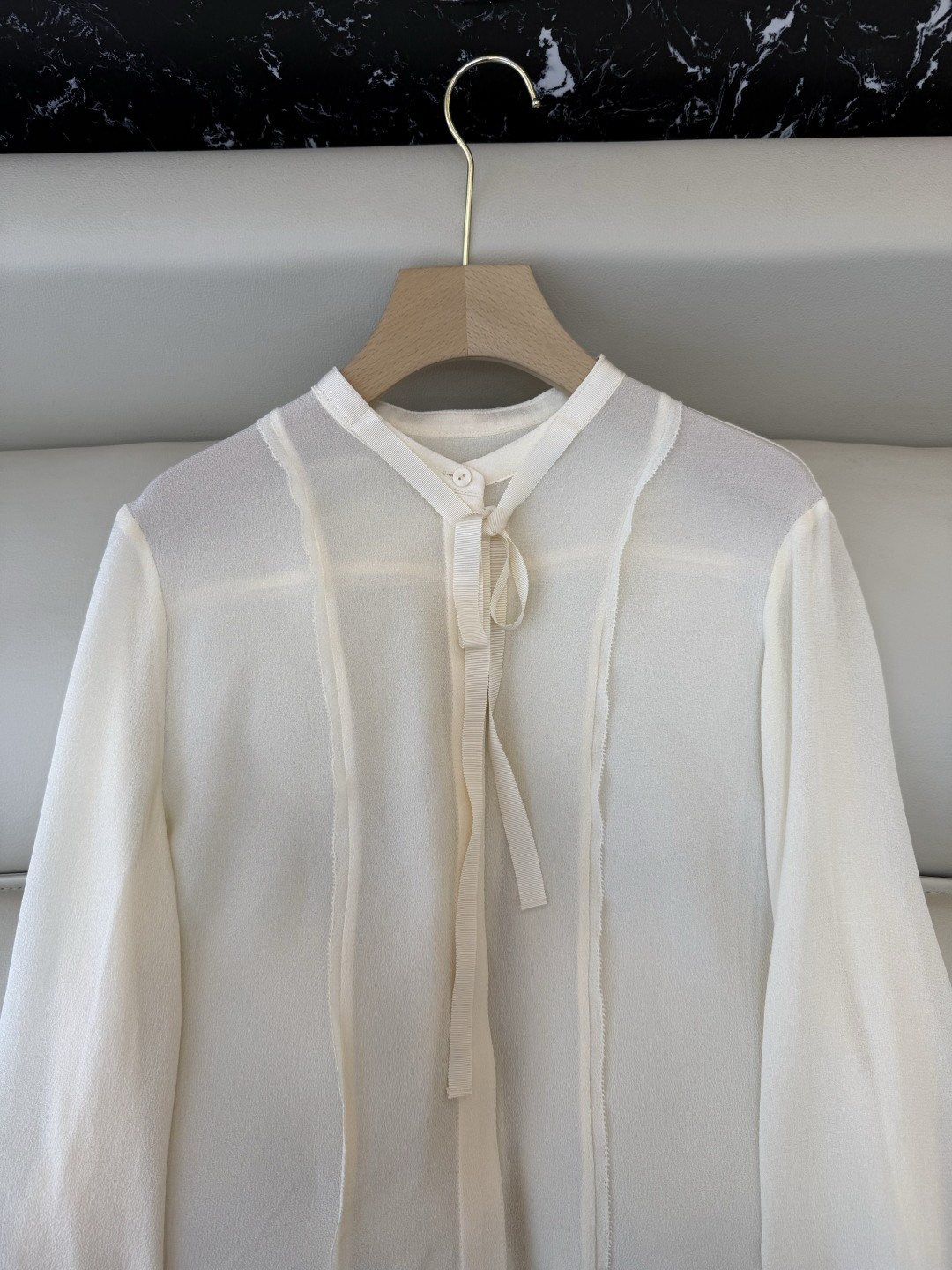 QD7998#新款衬衫💕ICICLE 之禾 真丝鬼绉长袖衬衫 多色 SMLXL