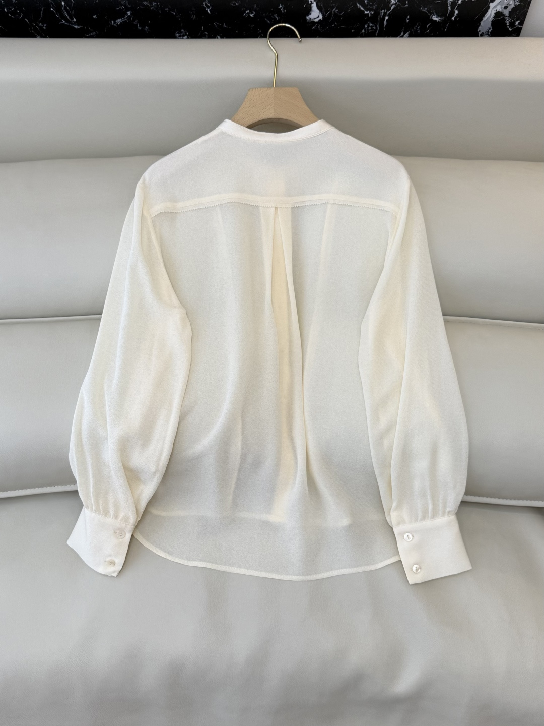 QD7998#新款衬衫💕ICICLE 之禾 真丝鬼绉长袖衬衫 多色 SMLXL