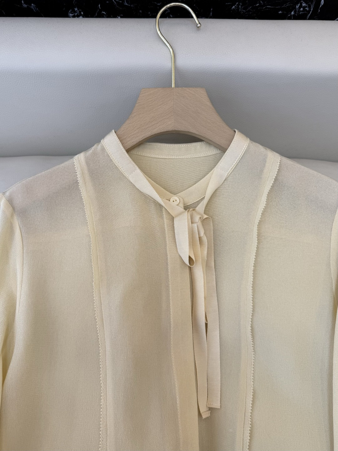 QD7998#新款衬衫💕ICICLE 之禾 真丝鬼绉长袖衬衫 多色 SMLXL