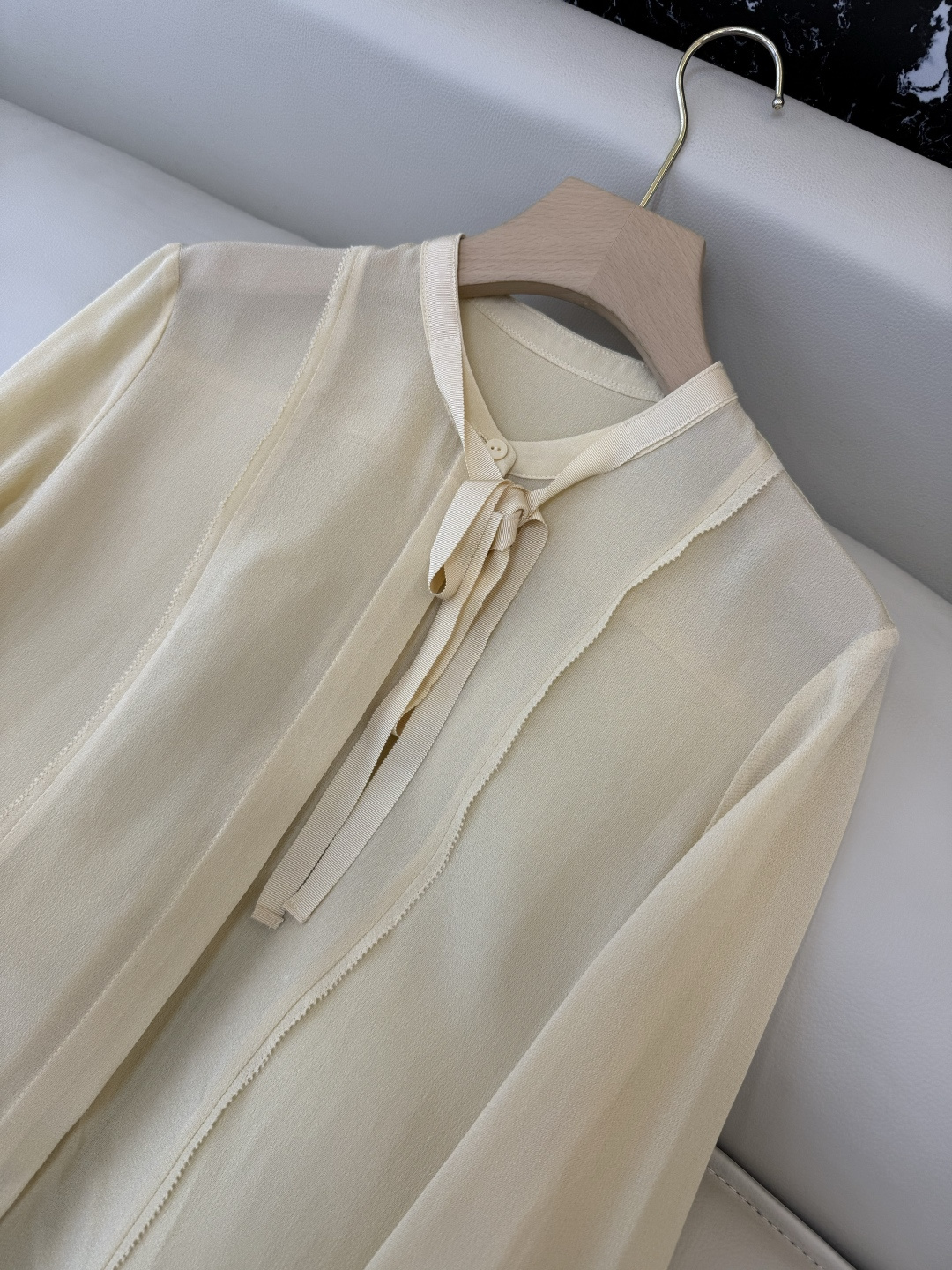 QD7998#新款衬衫💕ICICLE 之禾 真丝鬼绉长袖衬衫 多色 SMLXL