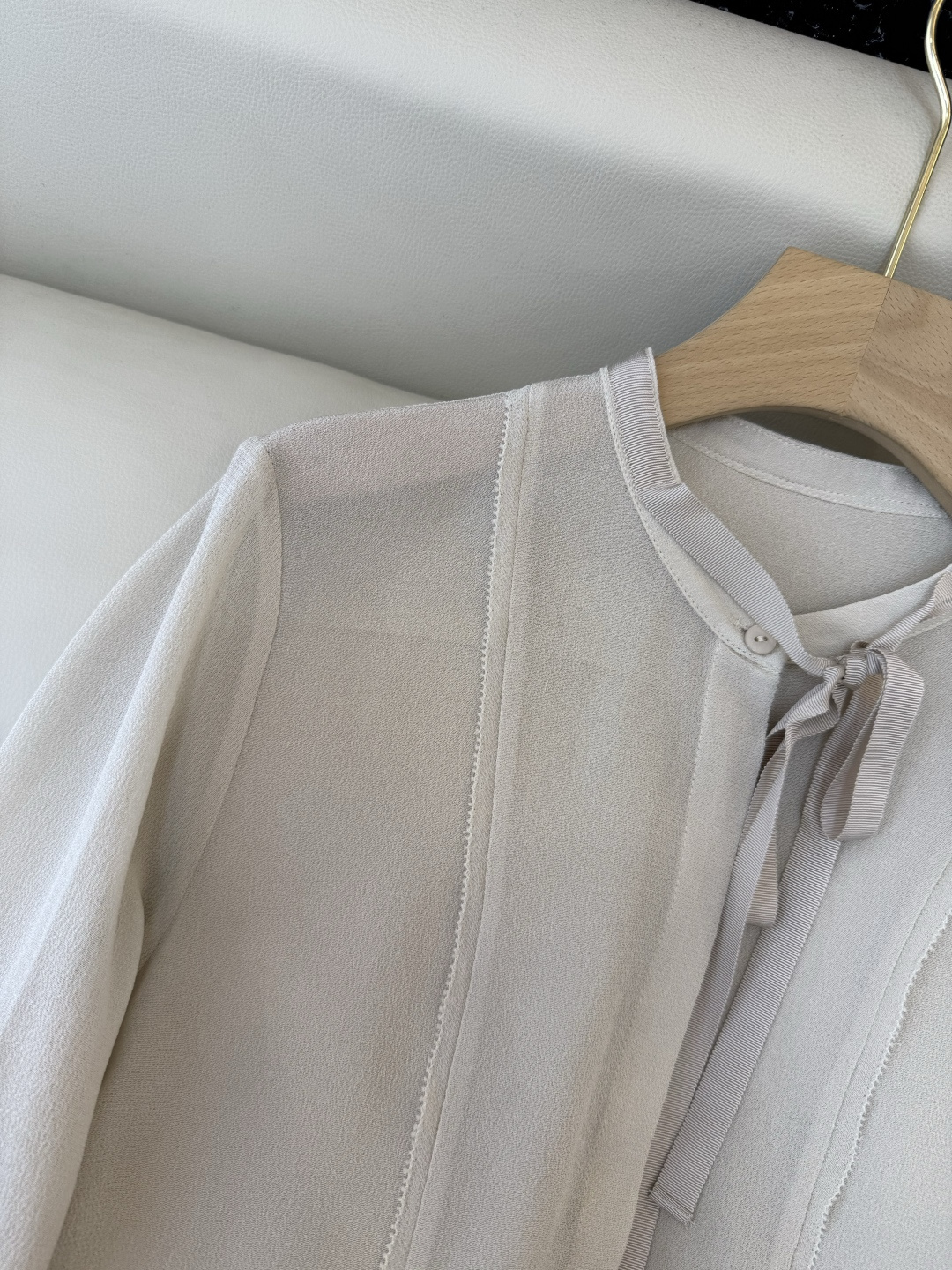 QD7998#新款衬衫💕ICICLE 之禾 真丝鬼绉长袖衬衫 多色 SMLXL