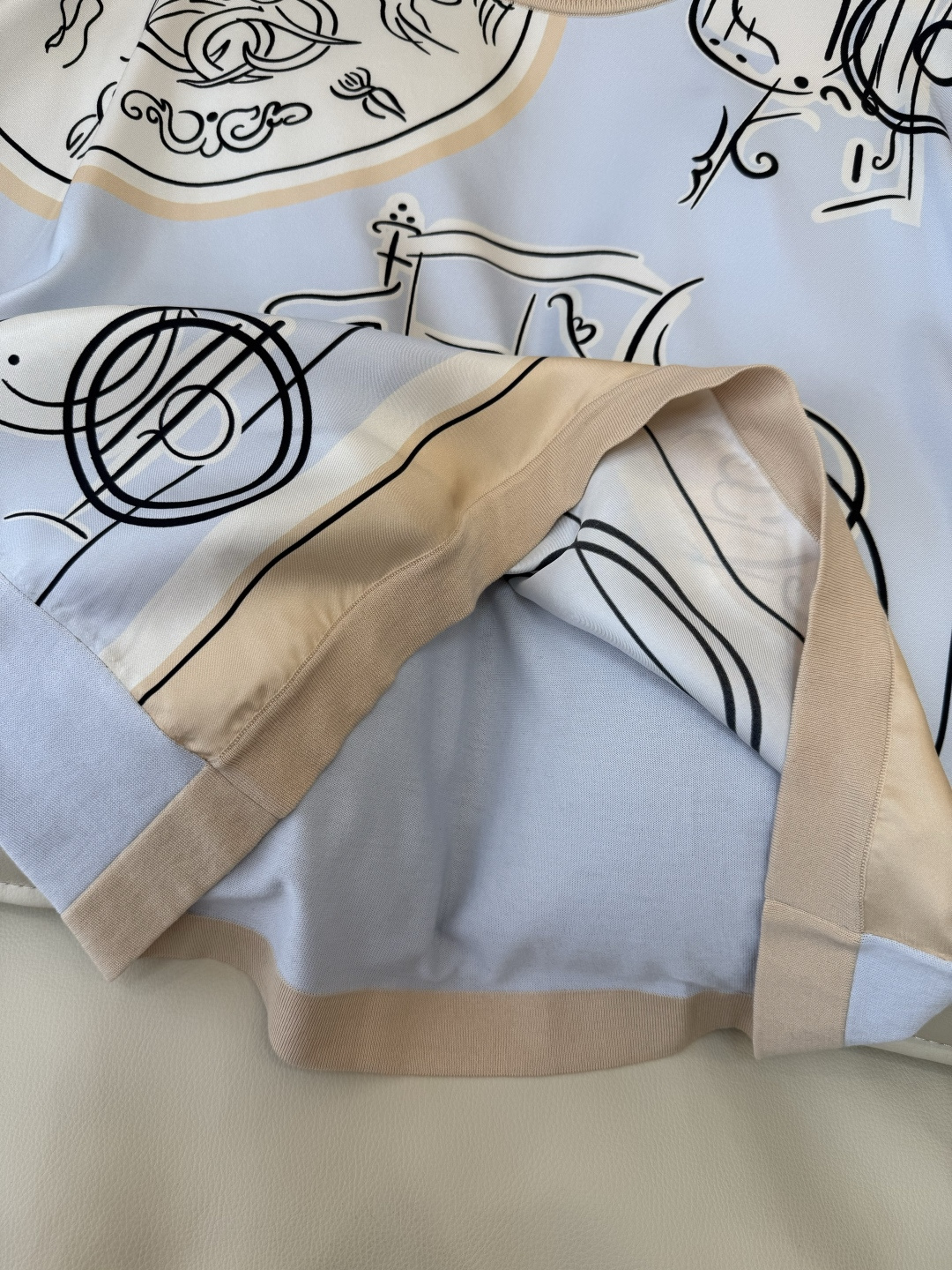 H32604#新款针织衫💕H家 100% 真丝 ➕ 针织面料 短袖 针织衫 三色 SMLXL