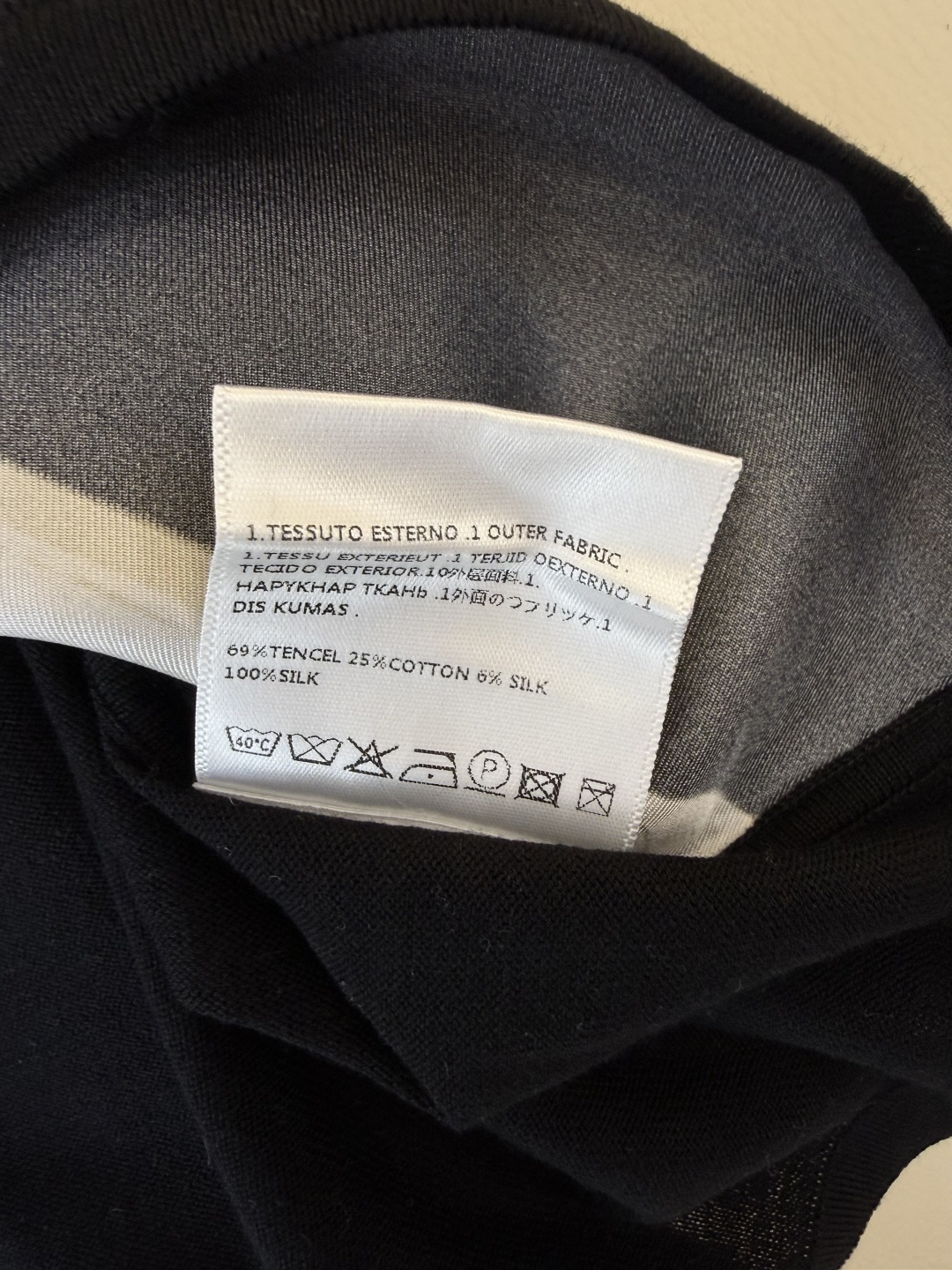 H32603#新款针织衫💕H家 100% 真丝 ➕ 针织面料 短袖 针织衫 黑色 白色 SMLXL