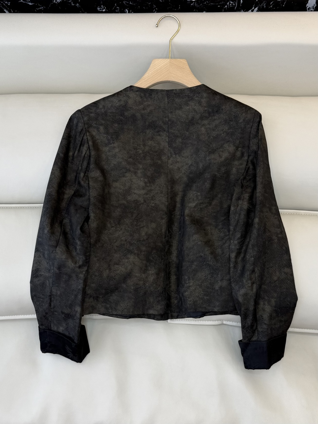 MT002#新款外套💕人丝 古韵 老钱风 长袖小外套 MLXL