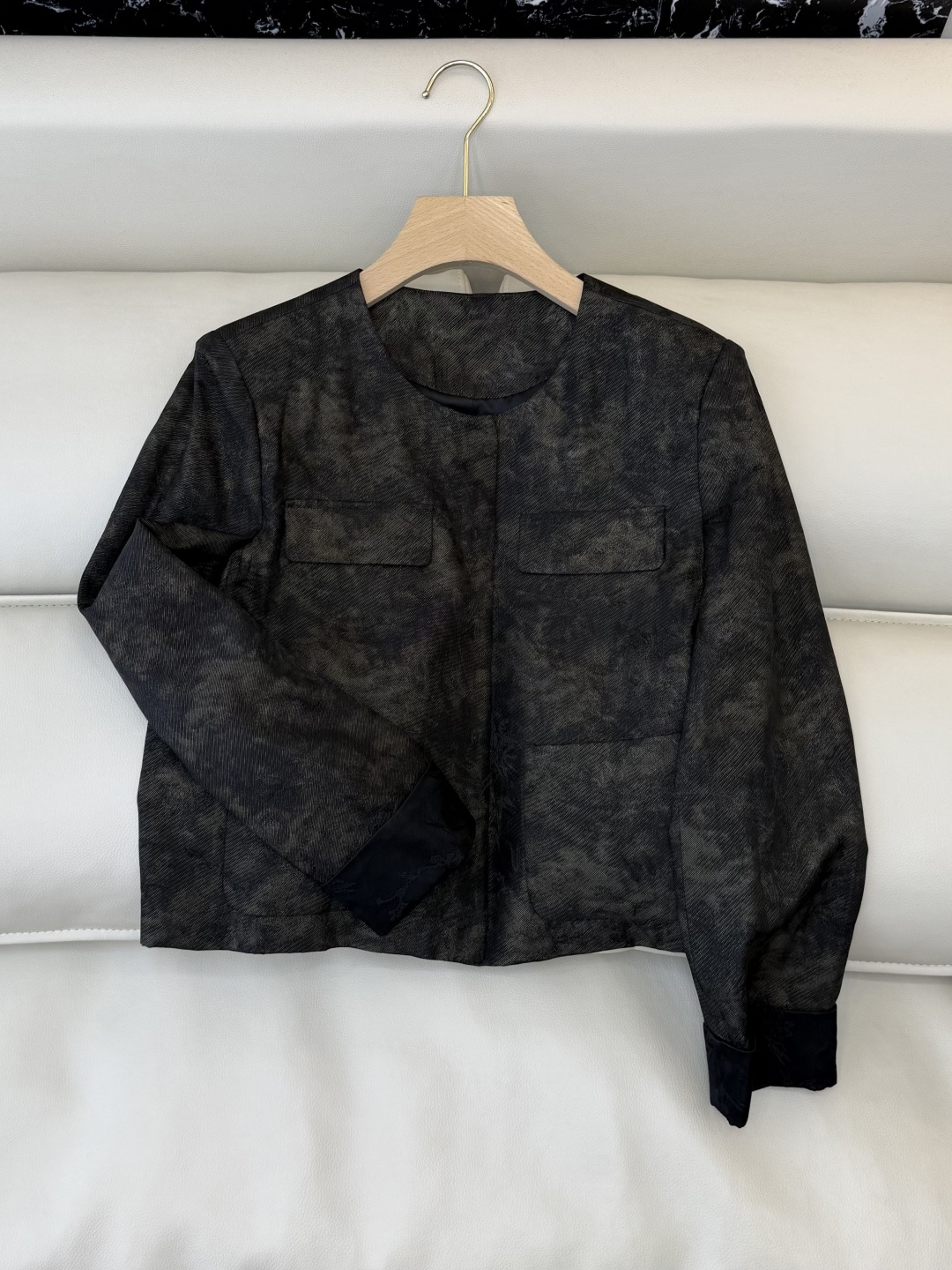 MT002#新款外套💕人丝 古韵 老钱风 长袖小外套 MLXL