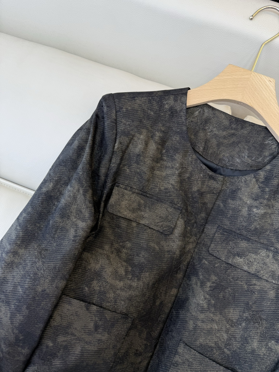 MT002#新款外套💕人丝 古韵 老钱风 长袖小外套 MLXL