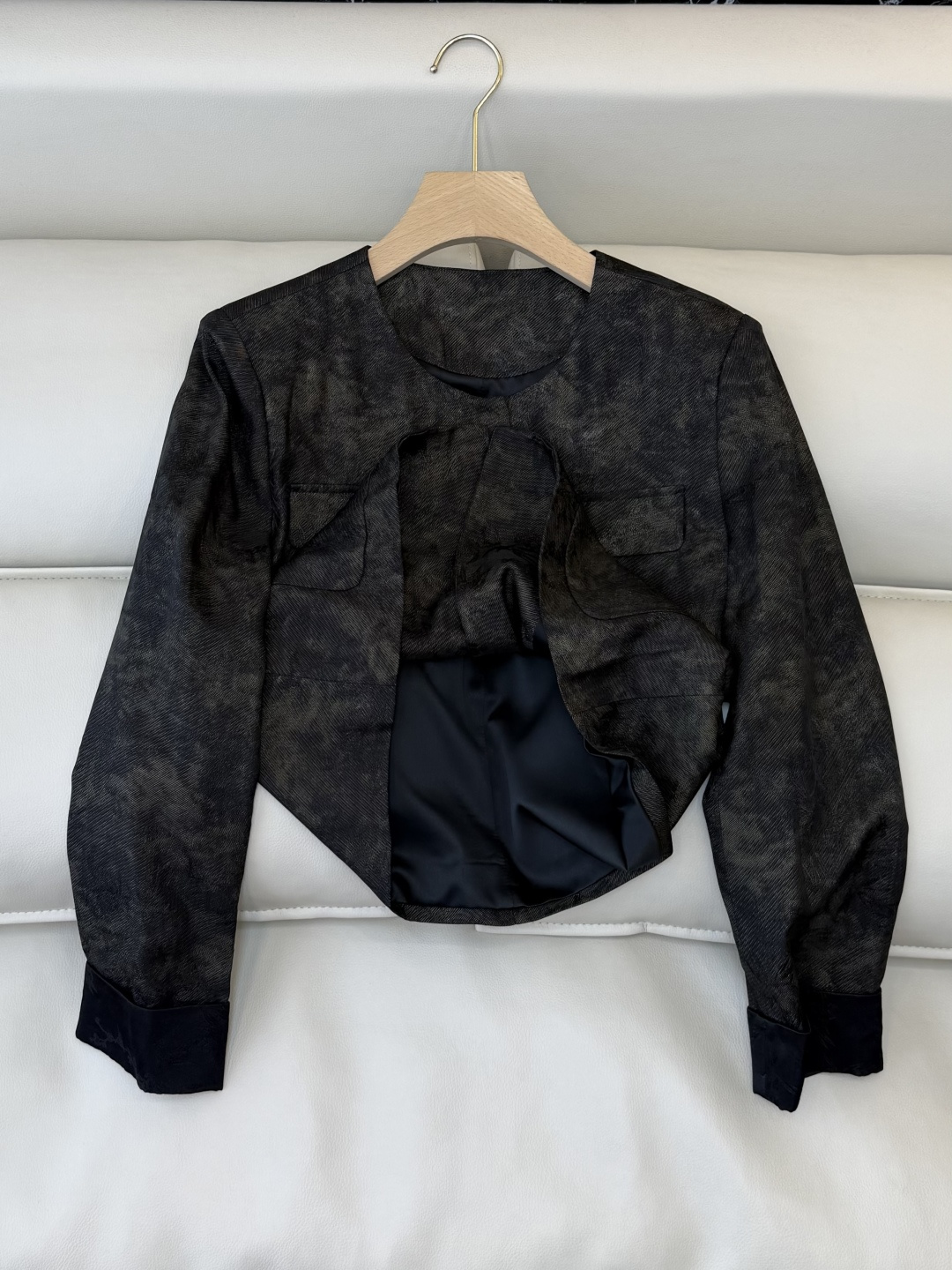 MT002#新款外套💕人丝 古韵 老钱风 长袖小外套 MLXL