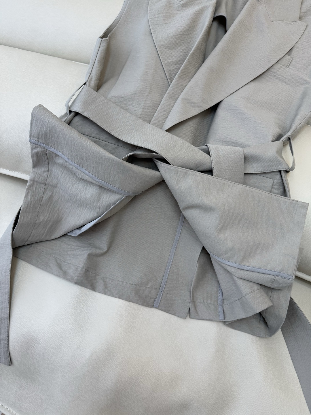 LZ26006#新款马甲💕BC 75% 棉 极简风 马甲上衣 灰色 白色 SML