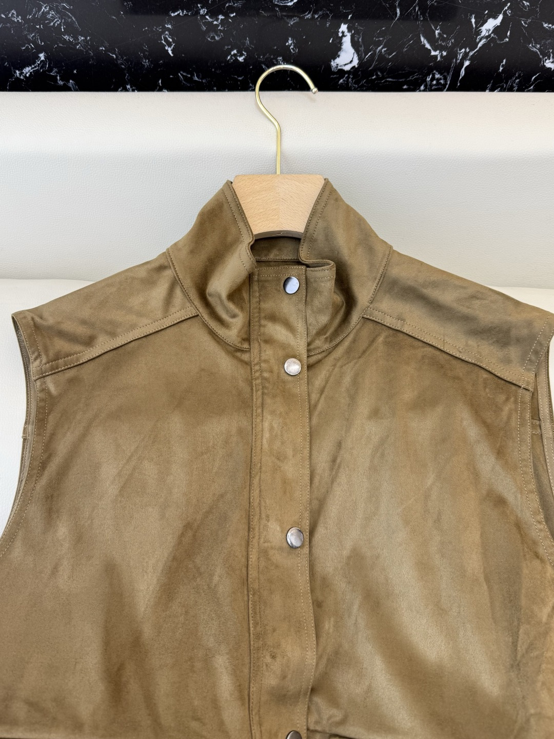 LZM26001#新款马甲💕BC 麂皮绒 百搭马甲 SML