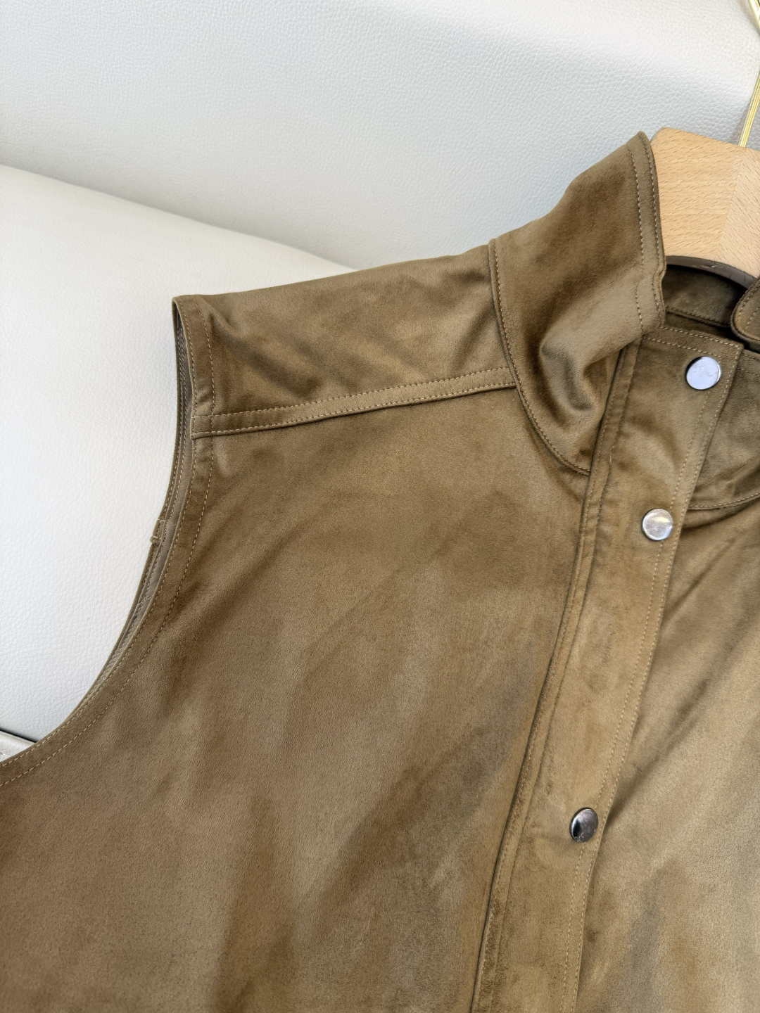 LZM26001#新款马甲💕BC 麂皮绒 百搭马甲 SML